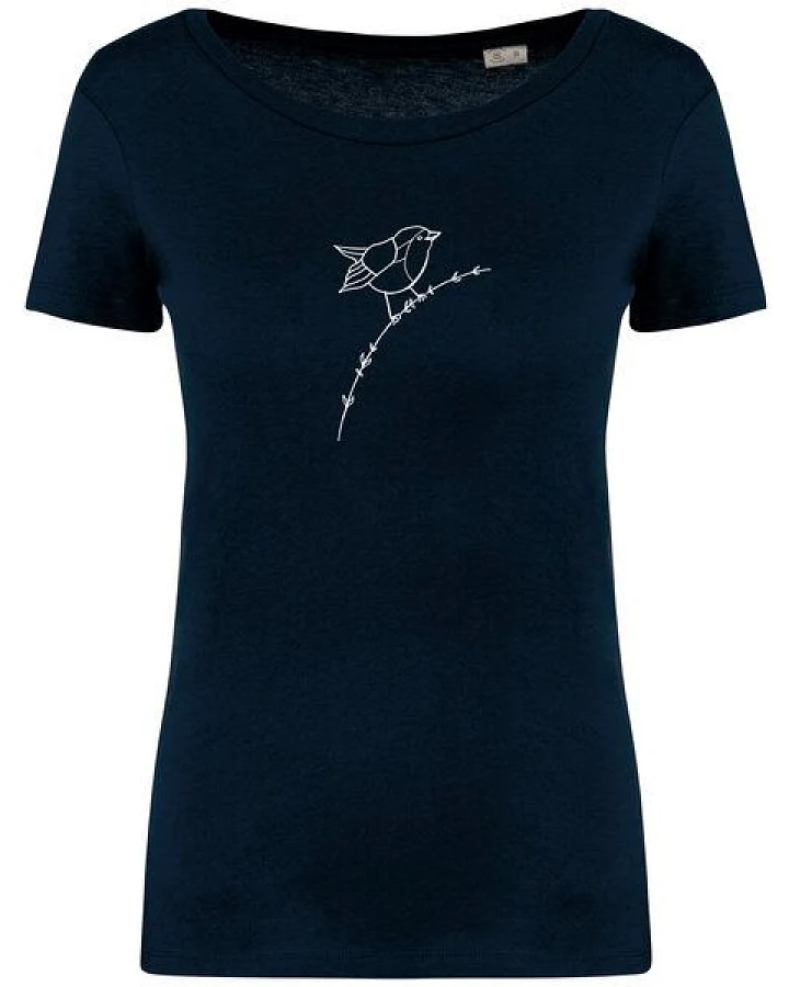 Brandless Basic Bio T-Shirt (ladies) Nr.4 Rotkehlchen 155g/m²