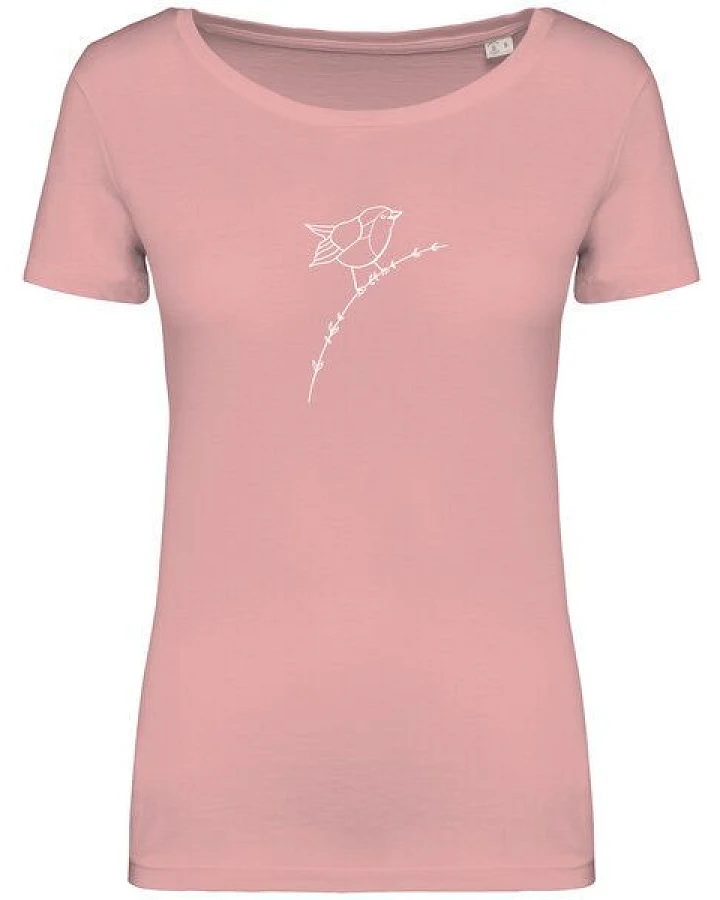 Brandless Basic Bio T-Shirt (ladies) Nr.4 Rotkehlchen 155g/m²
