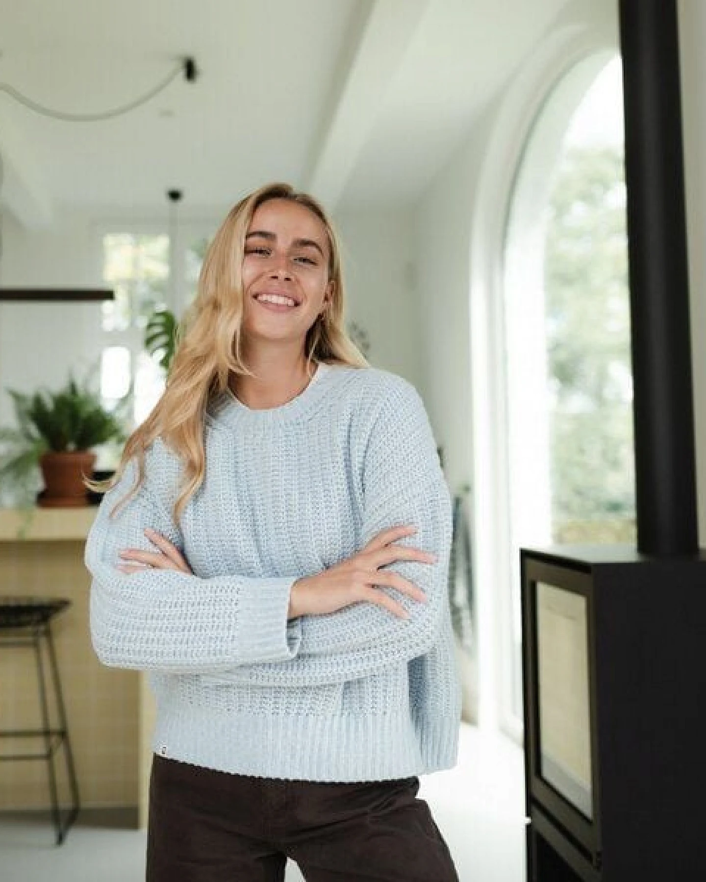 NORDLICHT Wollpullover Mara aus 100% recycelter Wolle – Ansicht 3