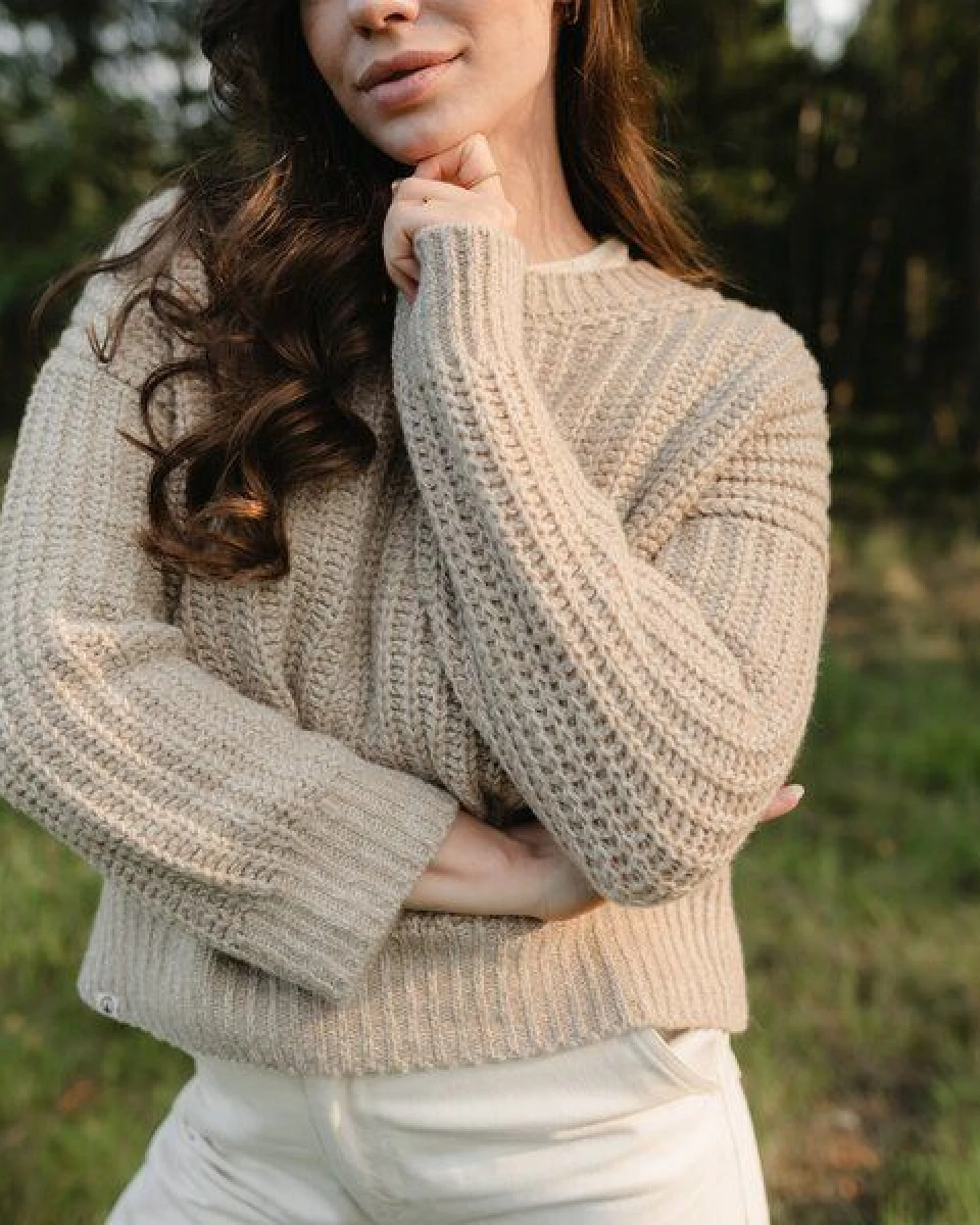 NORDLICHT Wollpullover Mara aus 100% recycelter Wolle – Ansicht 3