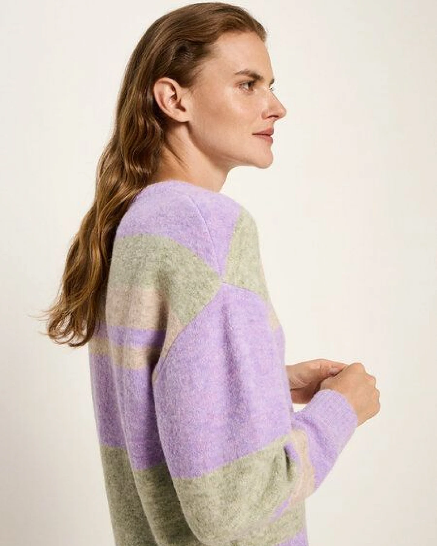 LANIUS Streifenpullover – Ansicht 4