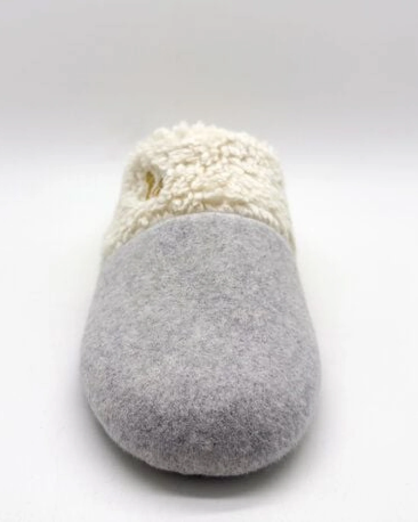 Veganer "thies ® Organic Teddy Mix Slipper" aus Biobaumwolle – Ansicht 4