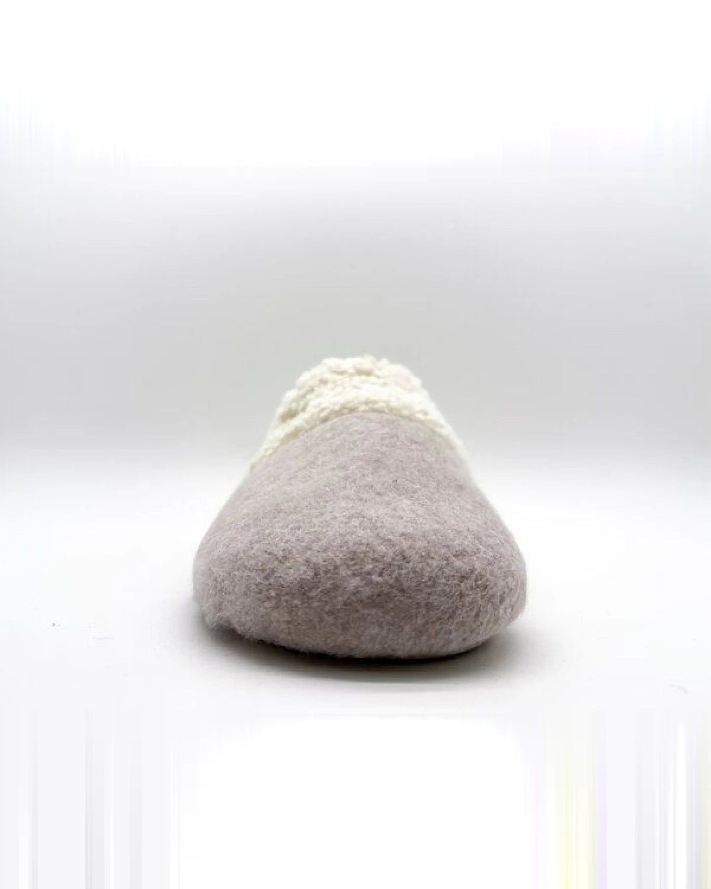 Veganer "thies ® Organic Teddy Mix Slipper" aus Biobaumwolle – Ansicht 3