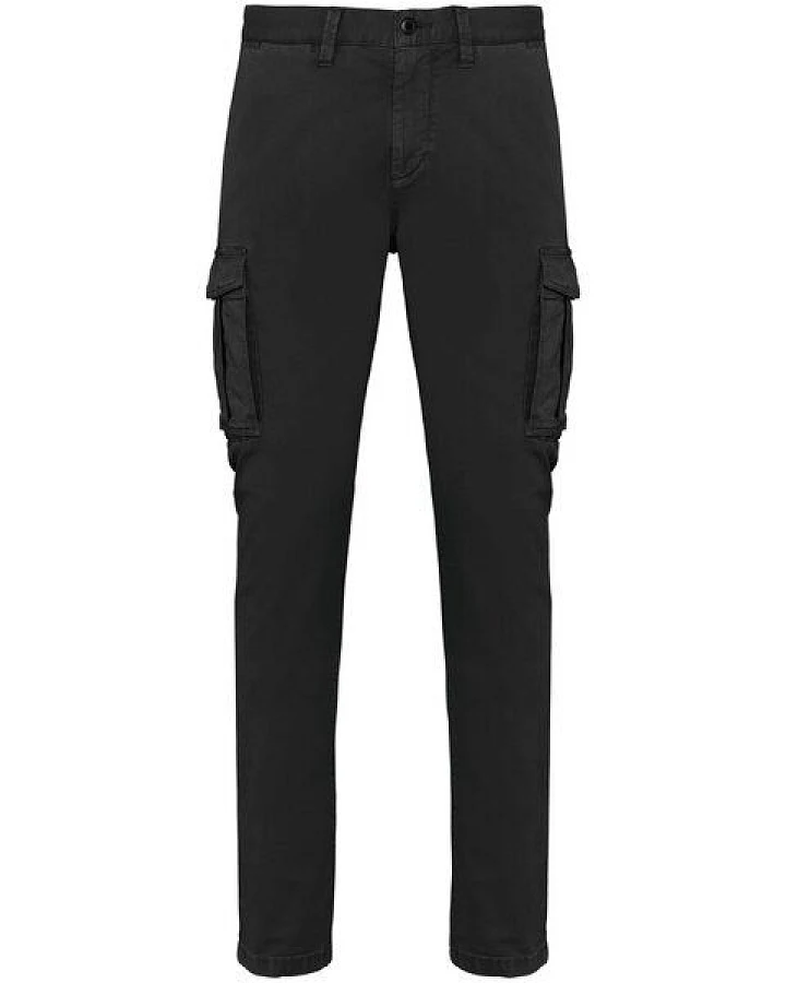 Greenspired Umweltfreundliche ausgewaschene Cargohose aus 100 % Biobaumwolle, 250 g/m² 42-54