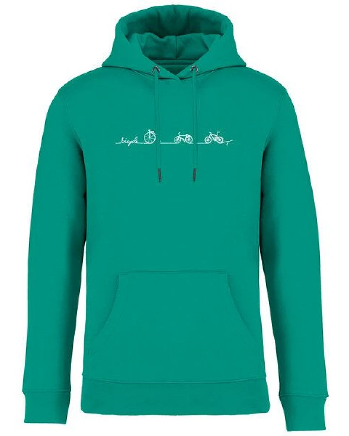 Brandless Basic Bio Hoody Nr. 4 Bicycle Line 350g/m² XXS - 3 XL