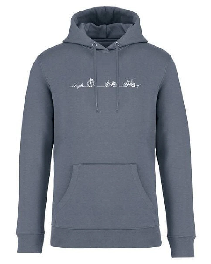 Brandless Basic Bio Hoody Nr. 4 Bicycle Line 350g/m² XXS - 3 XL