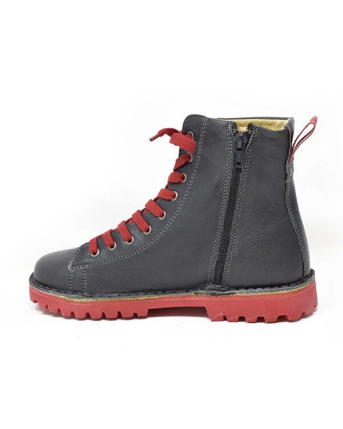 Grünbein Shoes Schnürboots Noa II lose Einlage grau – Ansicht 3