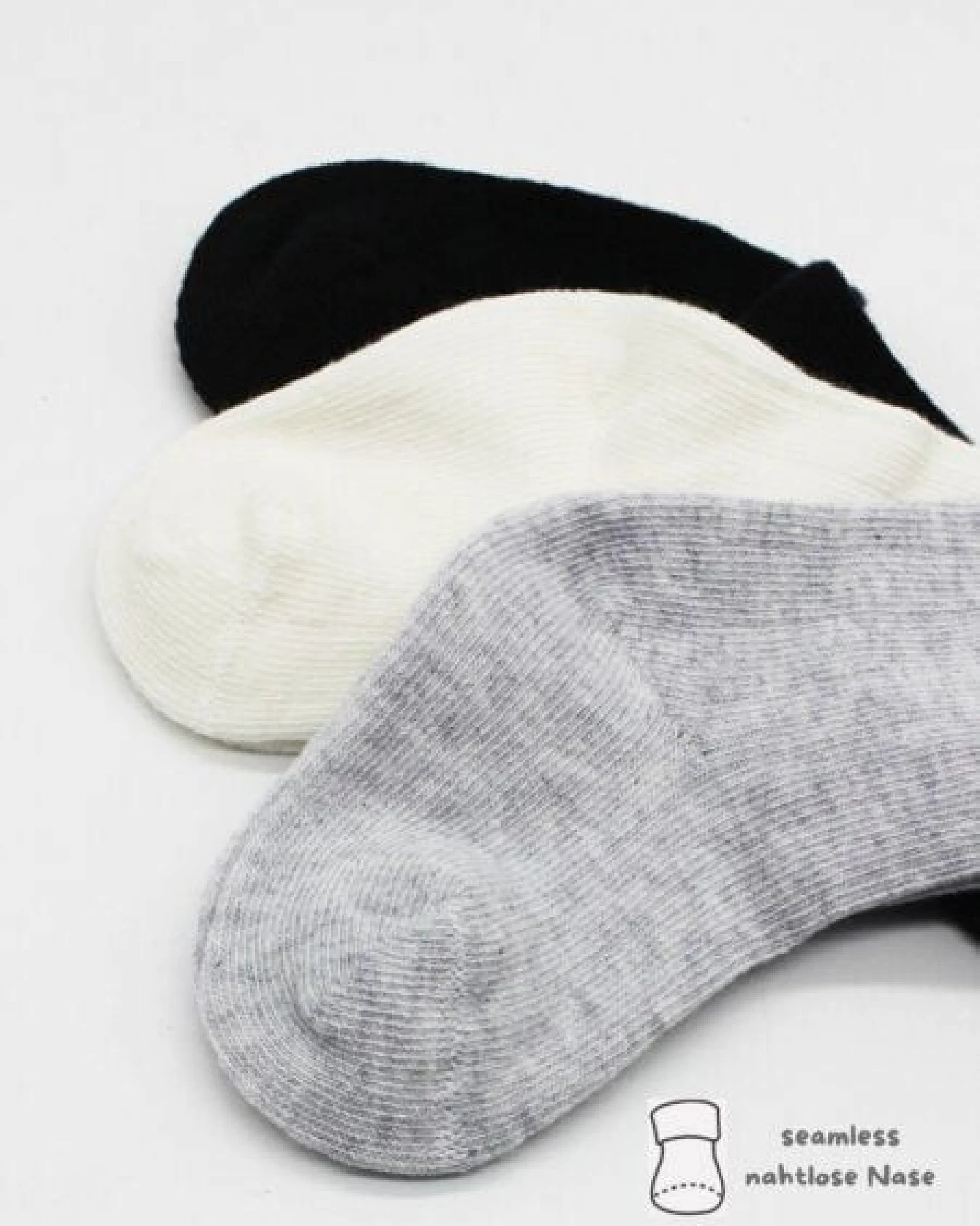 bistyle Baby-Socken Knielange Babysocken, 3er Pack ,zertifiziert, hoher Baumwollanteil – Ansicht 2