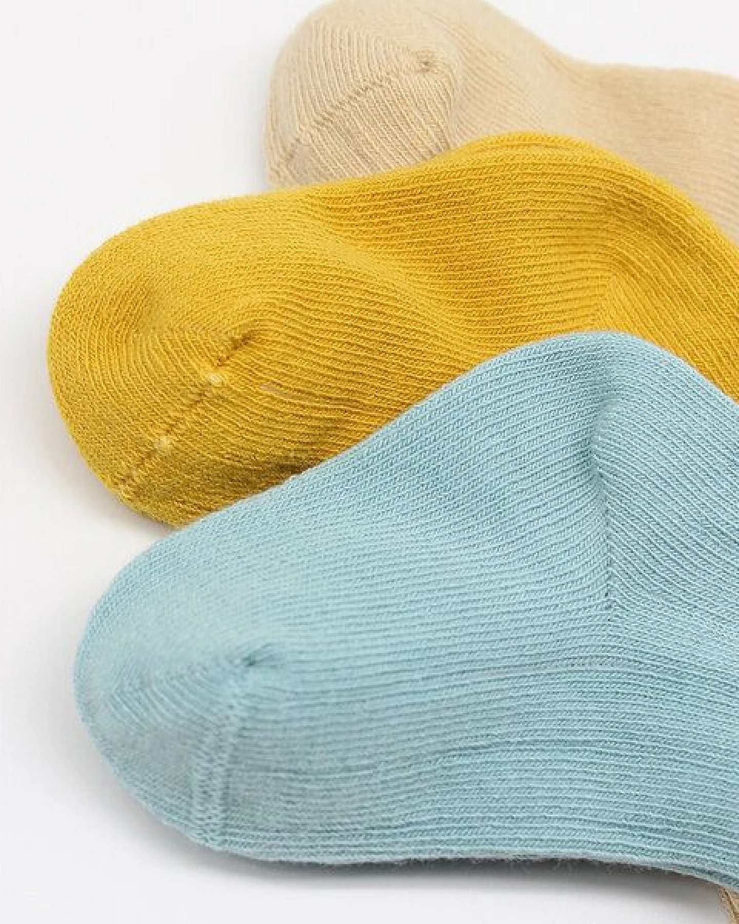 bistyle Baby-Socken Knielange Babysocken, 3er Pack ,zertifiziert, hoher Baumwollanteil – Ansicht 2
