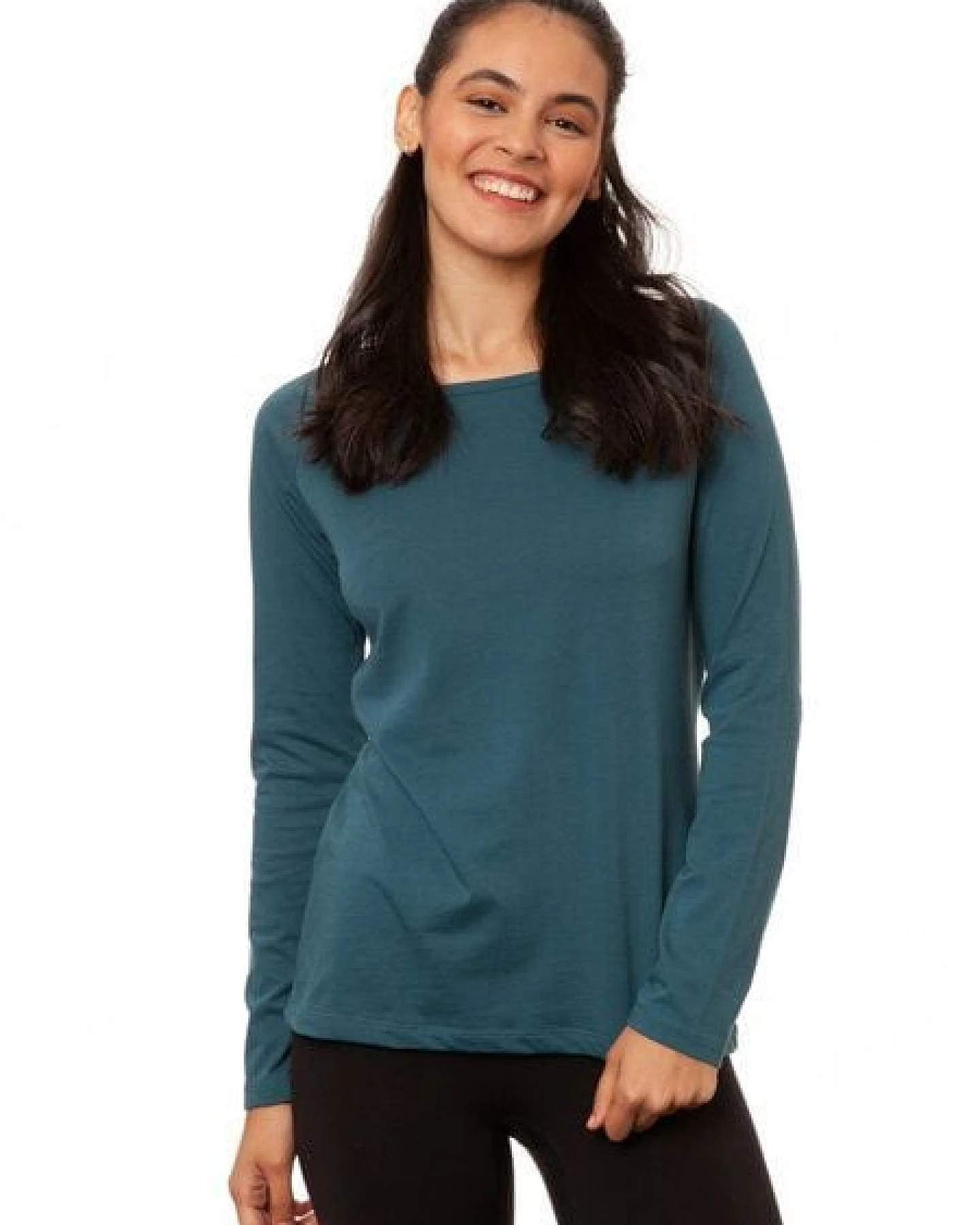 FellHerz Damen Raglan Longsleeve Bio Fair und Vegan – Ansicht 4