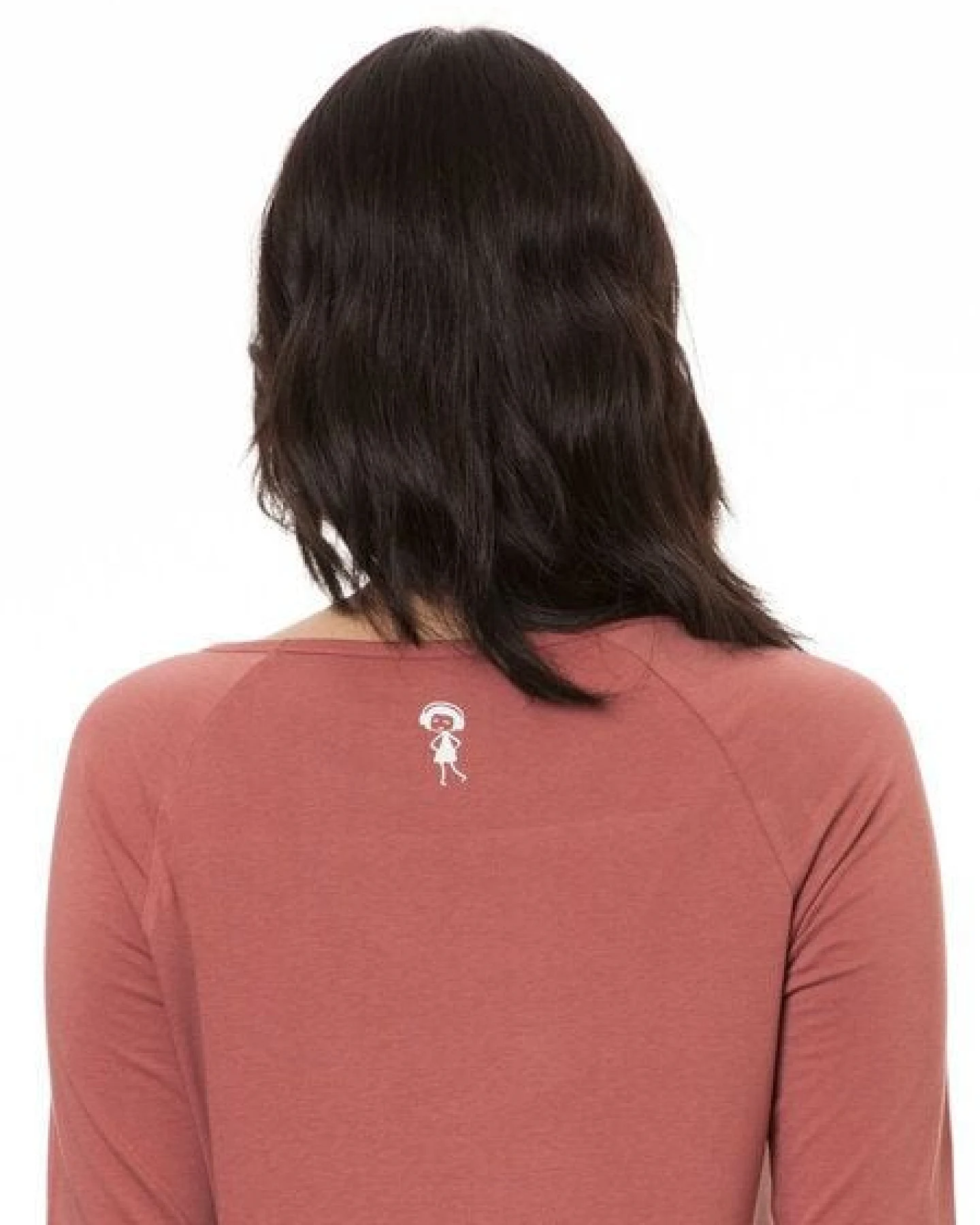 FellHerz Damen Raglan Longsleeve Bio Fair und Vegan – Ansicht 3