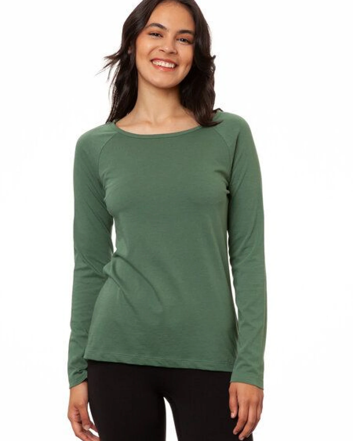 FellHerz Damen Raglan Longsleeve Bio Fair und Vegan – Ansicht 3