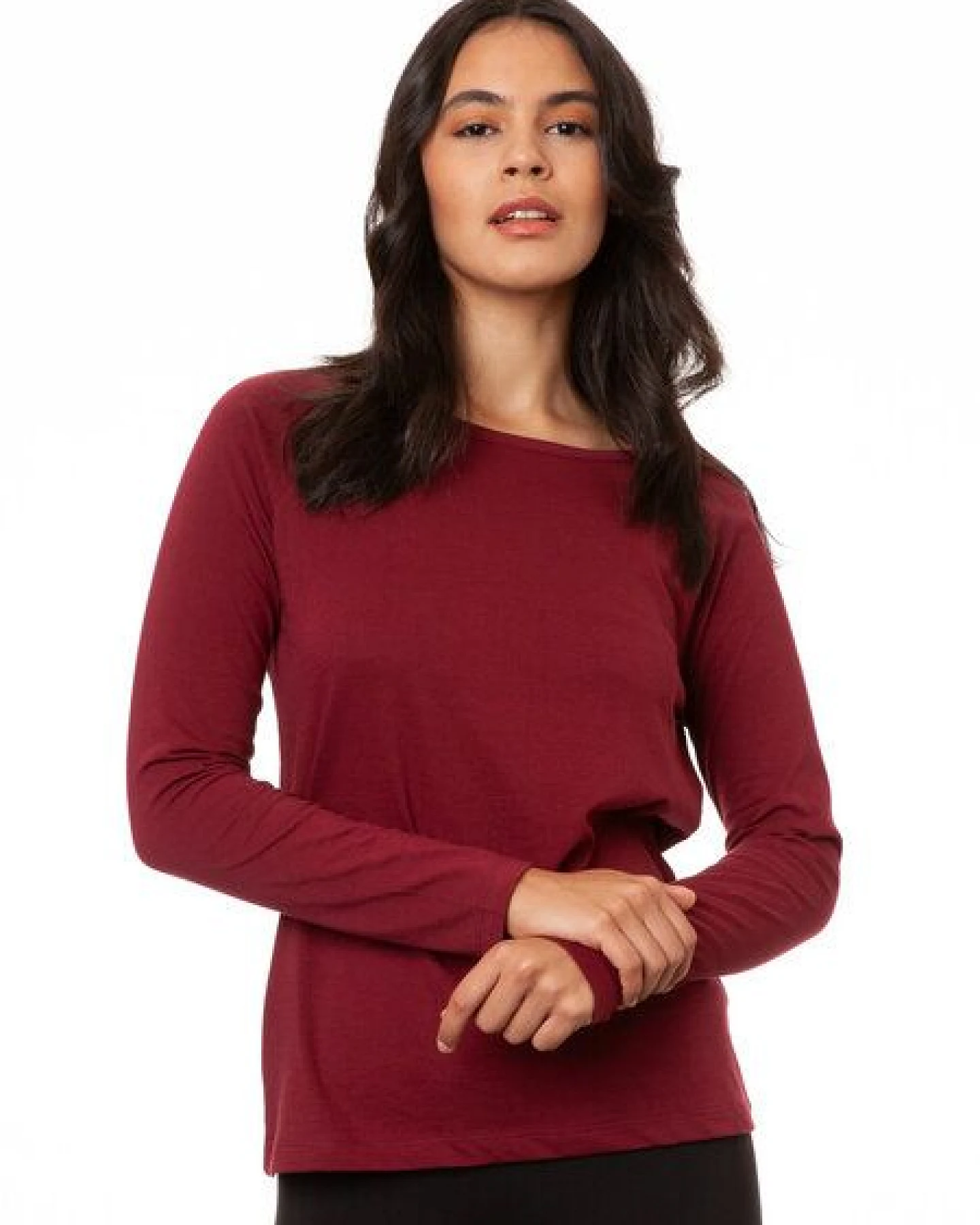 FellHerz Damen Raglan Longsleeve Bio Fair und Vegan – Ansicht 3