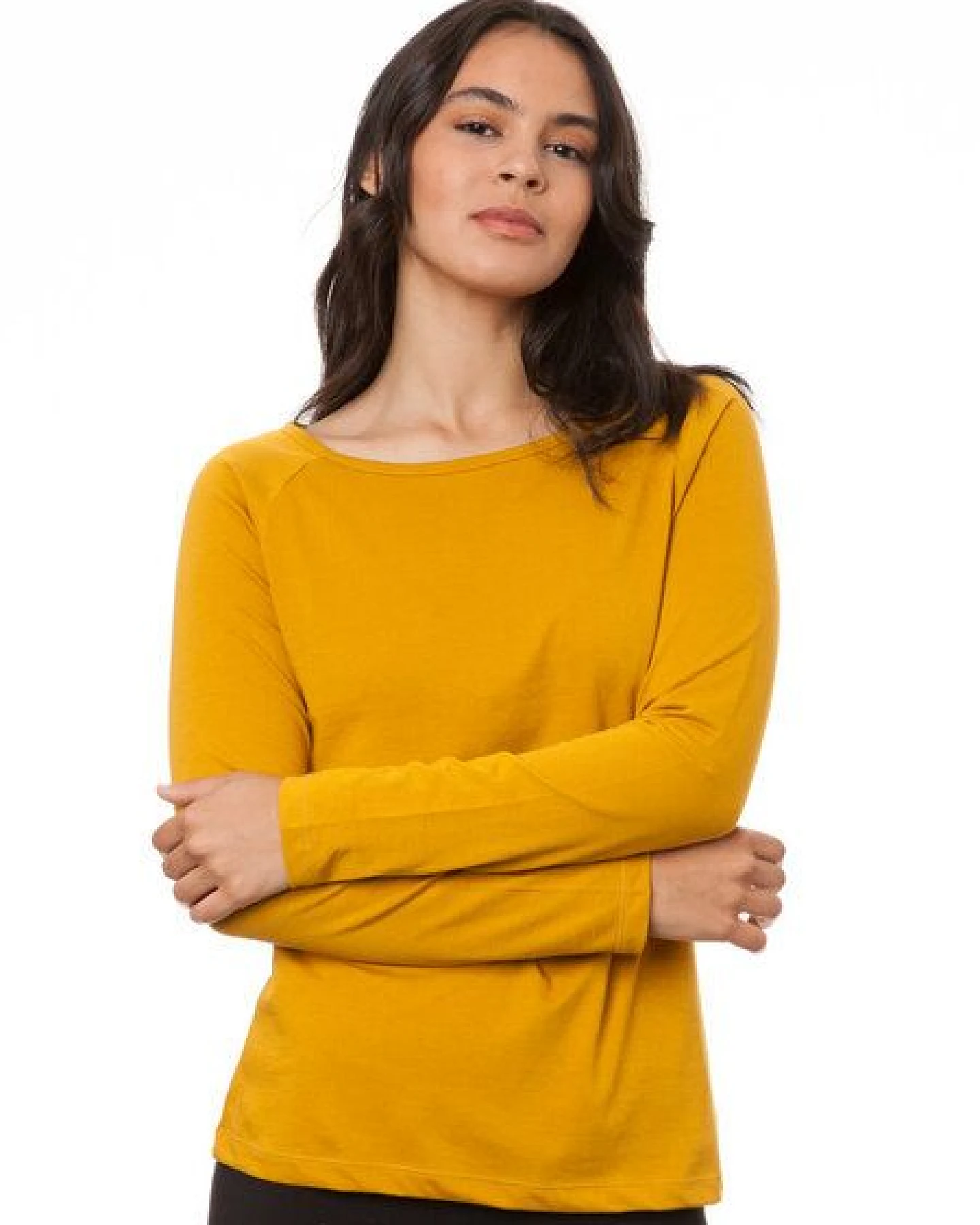 FellHerz Damen Raglan Longsleeve Bio Fair und Vegan – Ansicht 2