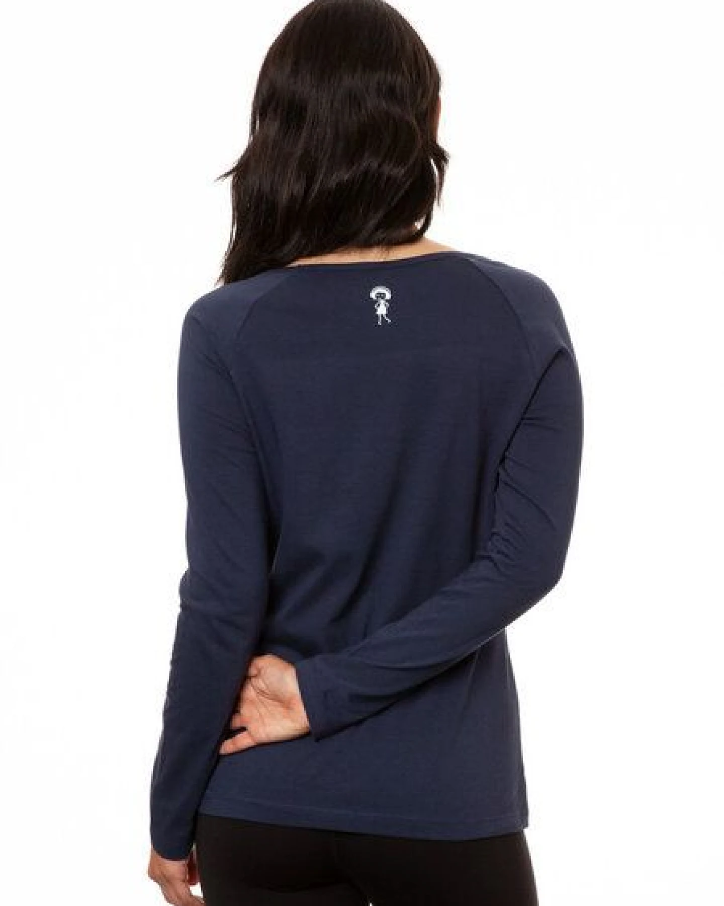 FellHerz Damen Raglan Longsleeve Bio Fair und Vegan – Ansicht 3