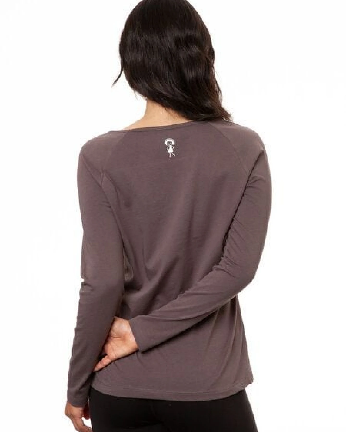 FellHerz Damen Raglan Longsleeve Bio Fair und Vegan – Ansicht 3