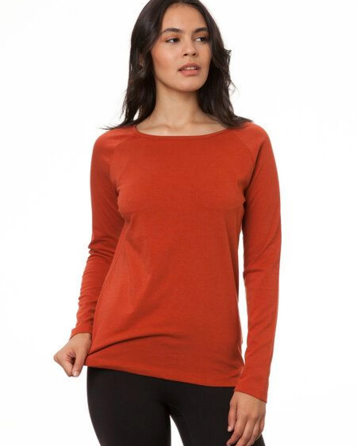 FellHerz Damen Raglan Longsleeve Bio Fair und Vegan – Ansicht 3
