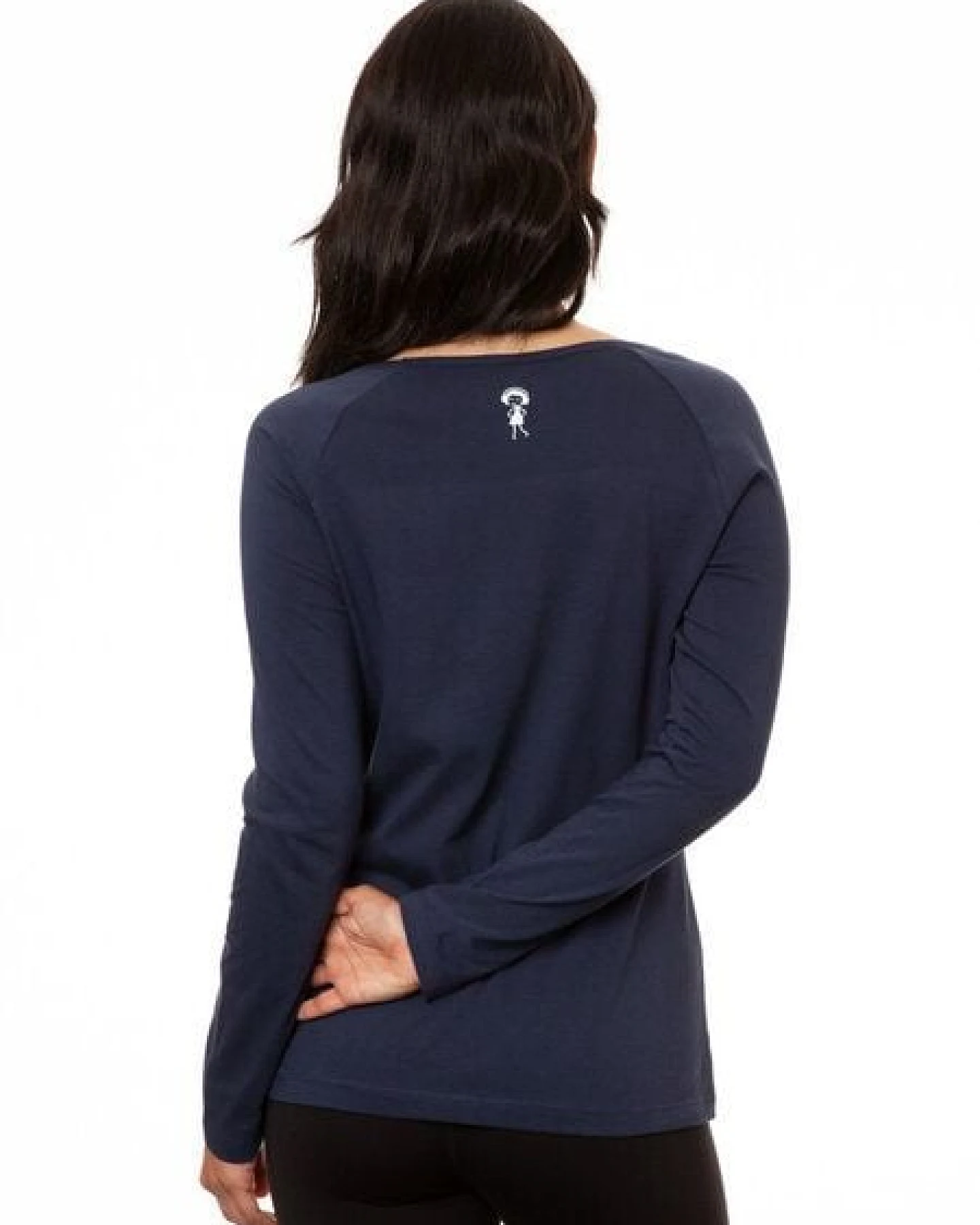 FellHerz Damen Raglan Longsleeve Bio Fair und Vegan – Ansicht 3