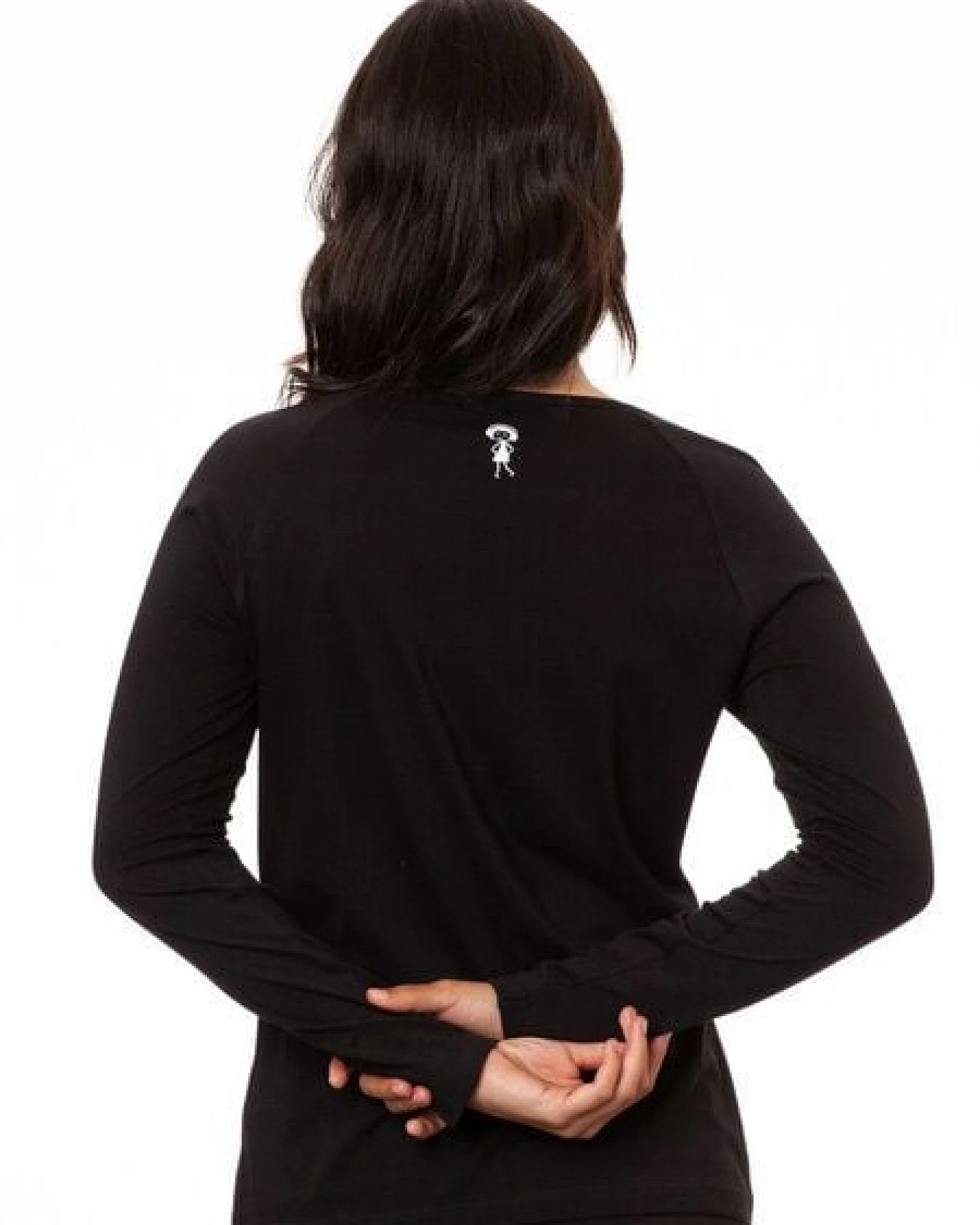 FellHerz Damen Raglan Longsleeve Bio Fair und Vegan – Ansicht 3