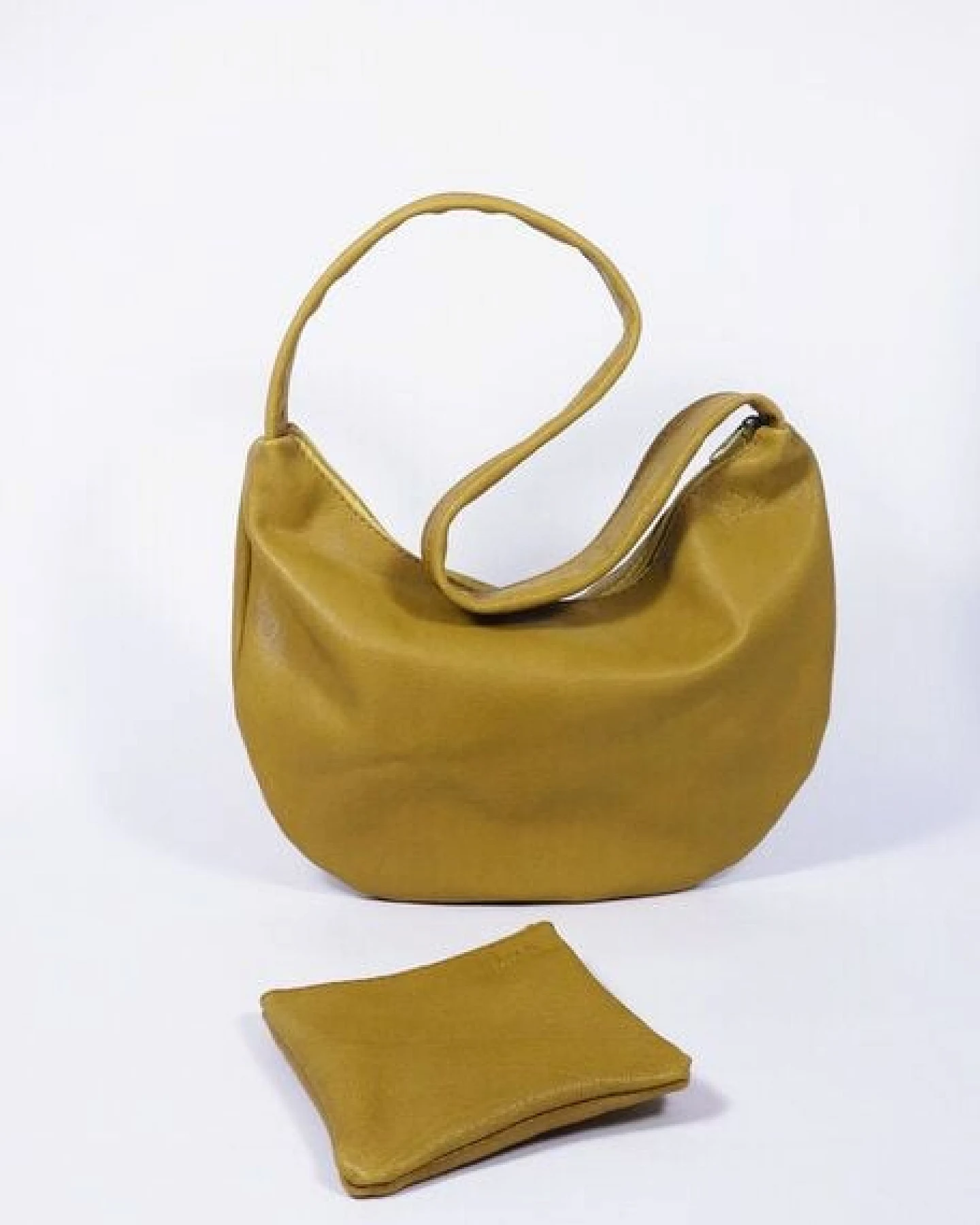monday market Handtasche Tilda aus pflanzlich gegerbtem Büffel-Leder – Ansicht 4