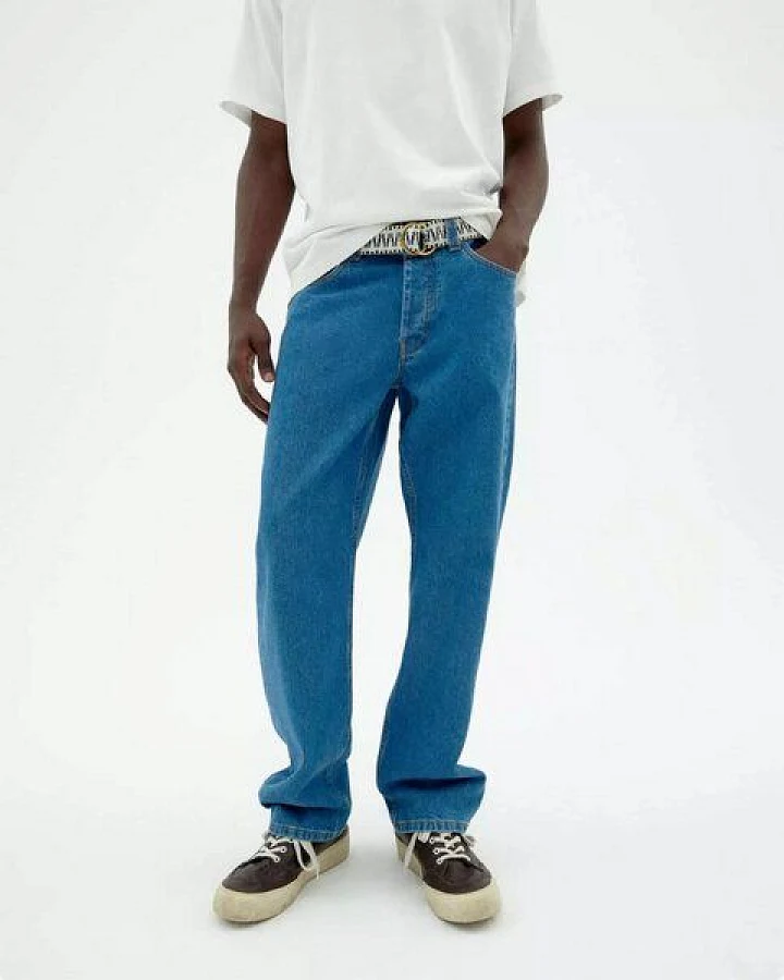 thinking mu Jeanshose Straight-Fit Modell: David