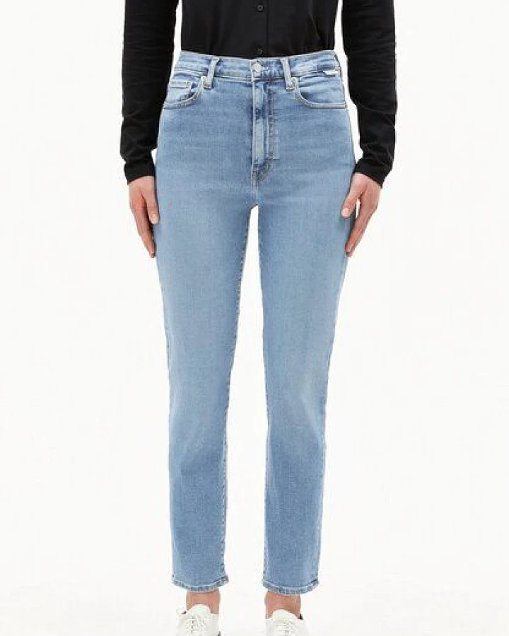 ARMEDANGELS LEJAANI Damen Slim Jeans Bio-Baumwoll Mix X-Stretch