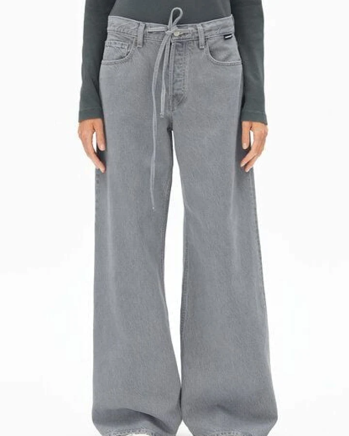 Produktseite: ARMEDANGELS ASTRAEAAS Damen Wide Leg Mid Waist aus Lyocell Baumwoll Mix