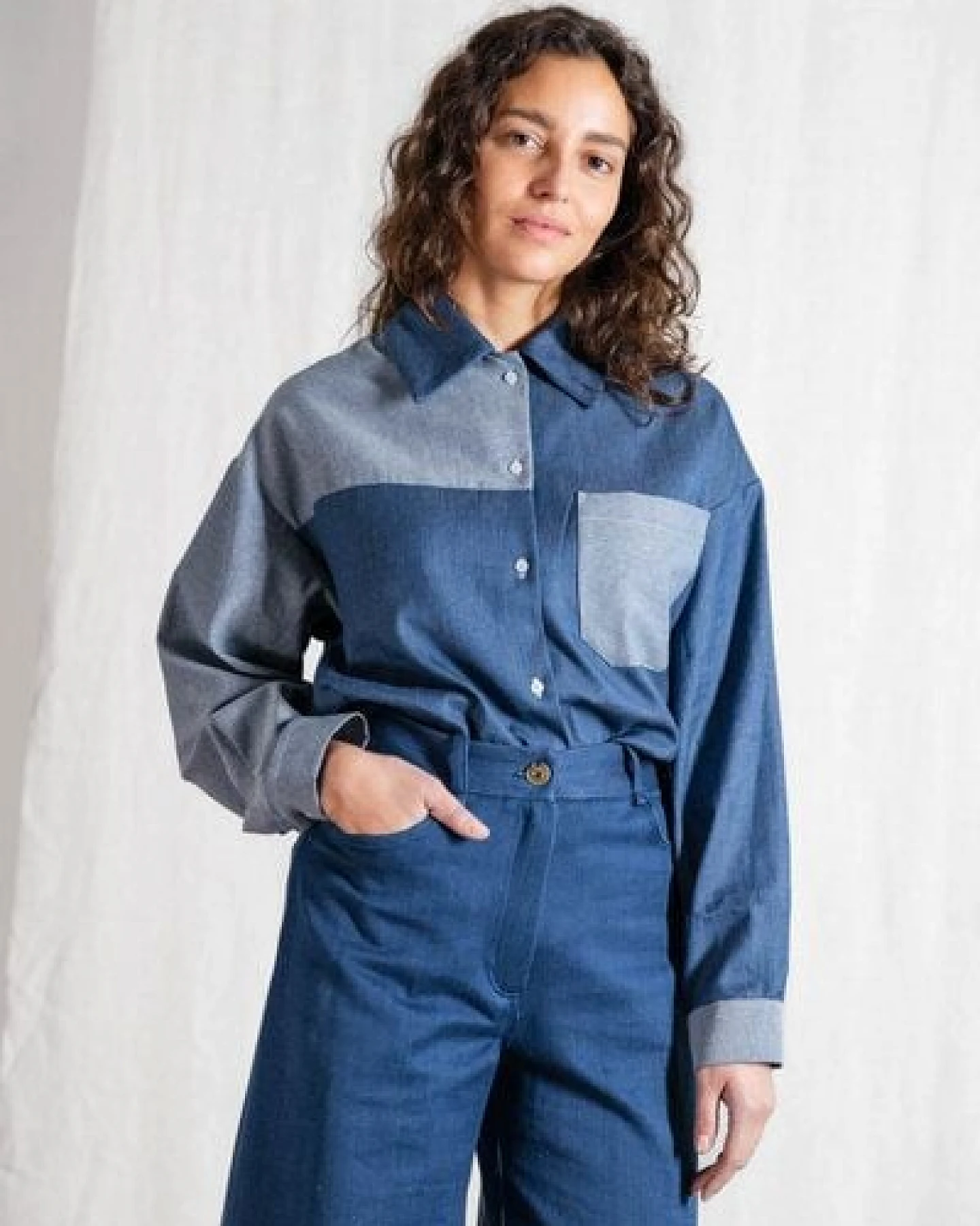 Jyoti - Fair Works Bio-Baumwoll Shirt Ashrit – Ansicht 4