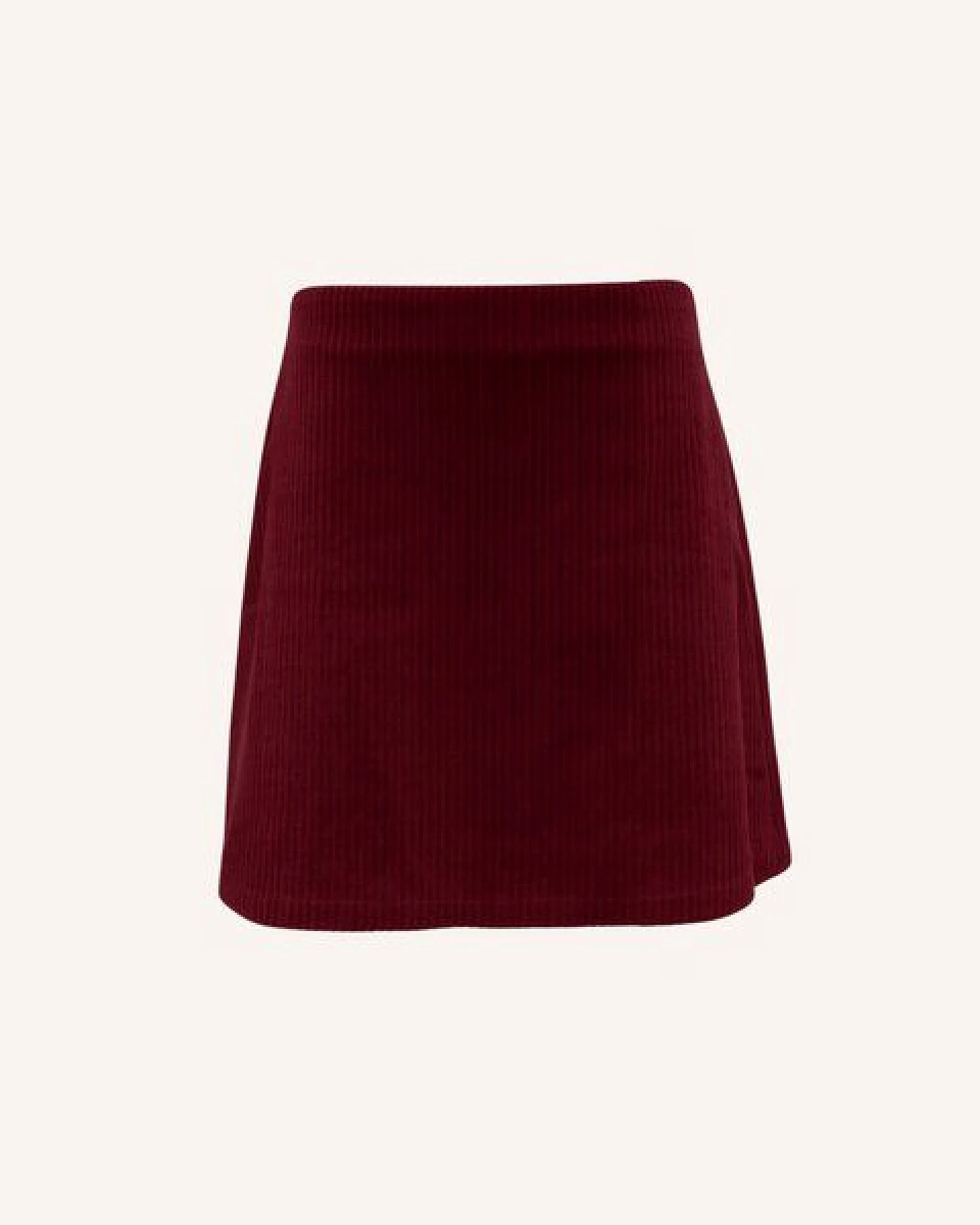 NORDLICHT Jersey Cordrock Rosa aus 100% Bio-Baumwolle – Ansicht 2