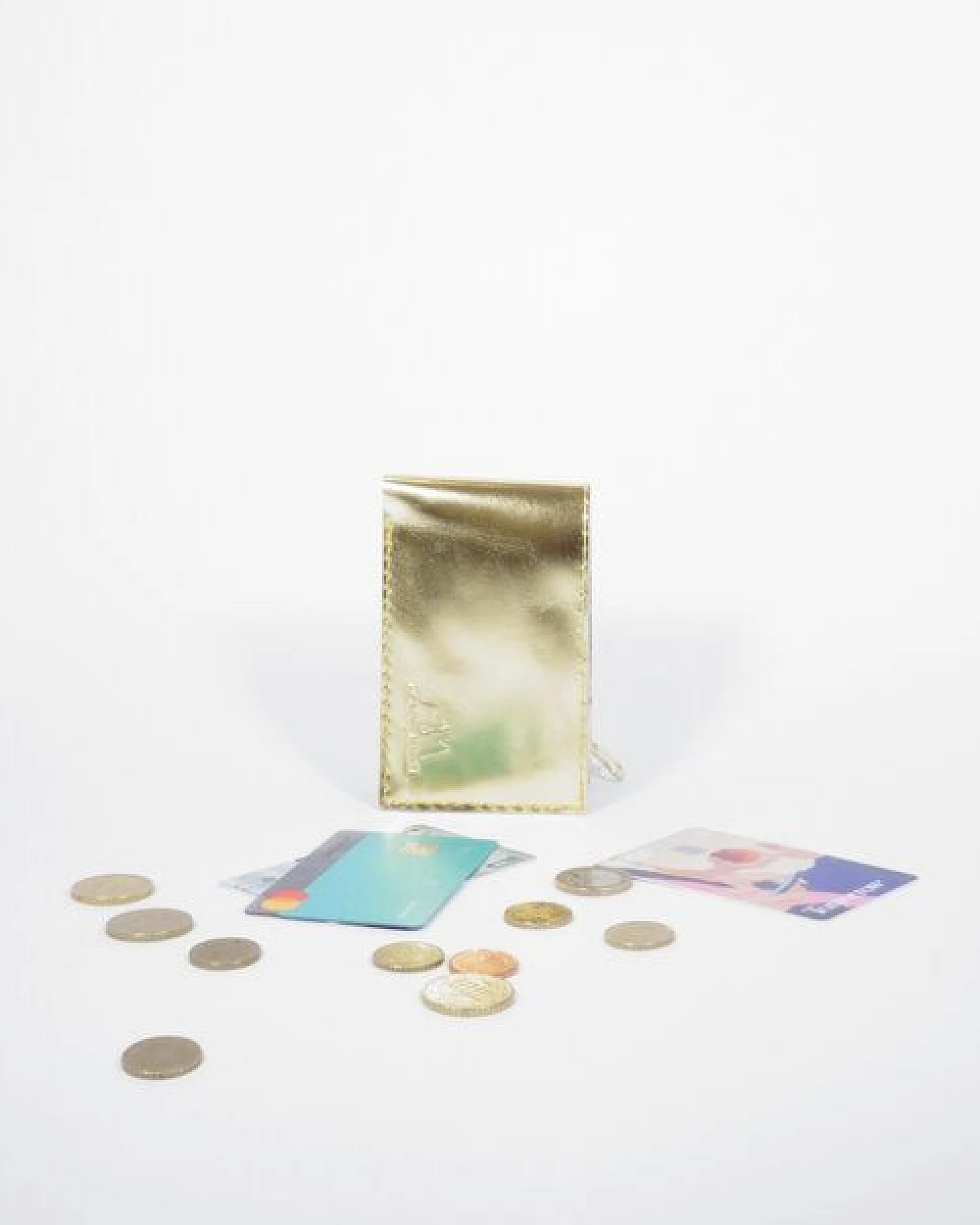 monday market Lederportemonnaie Ida Metallic – Ansicht 3