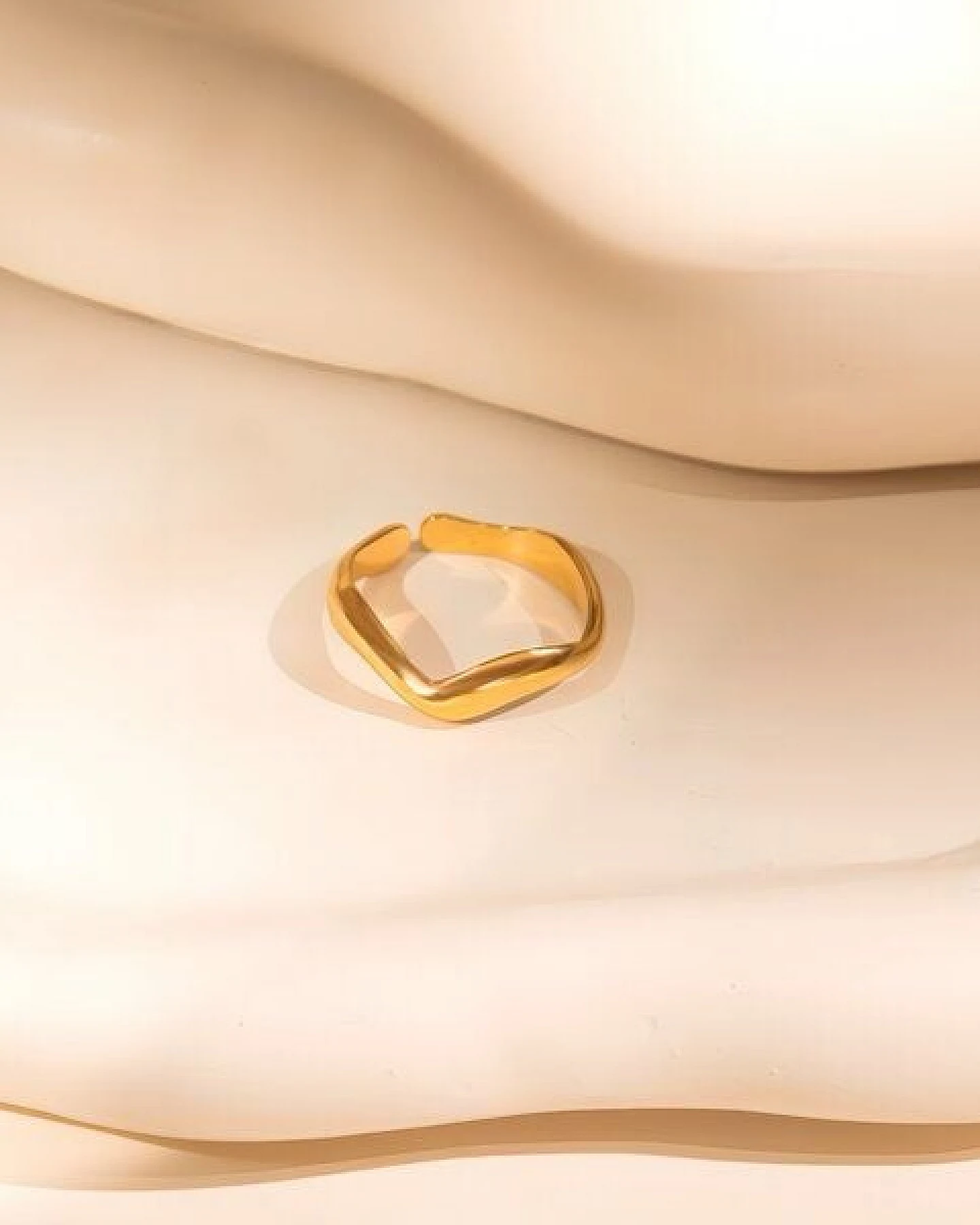ELEKTROPULLI Größenverstellbarer SWING Ring ca. 4mm schmal – Ansicht 4