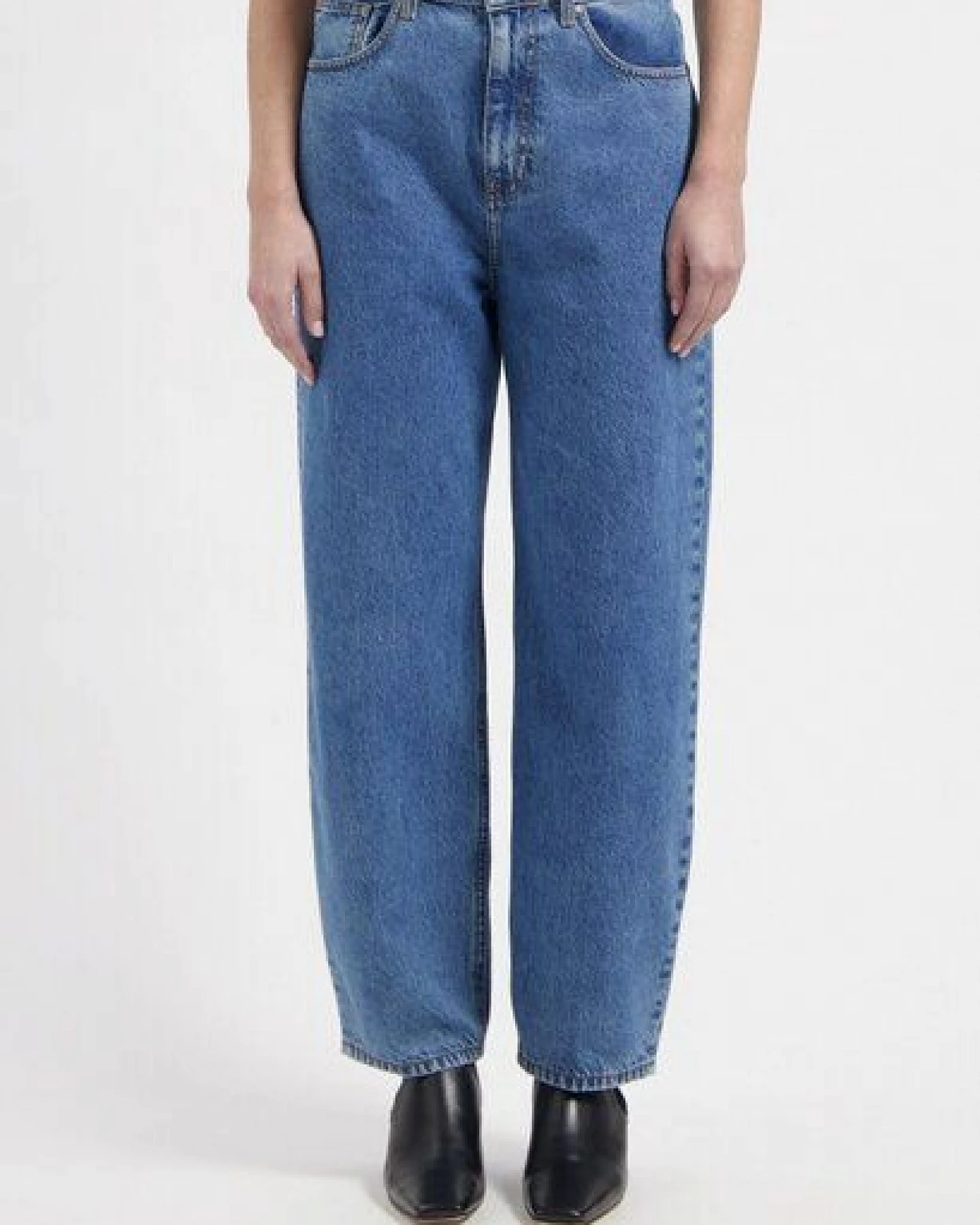 MUD Jeans Damen Jeans Barrel Fit "Brooke - Stone Vintage" – Ansicht 4
