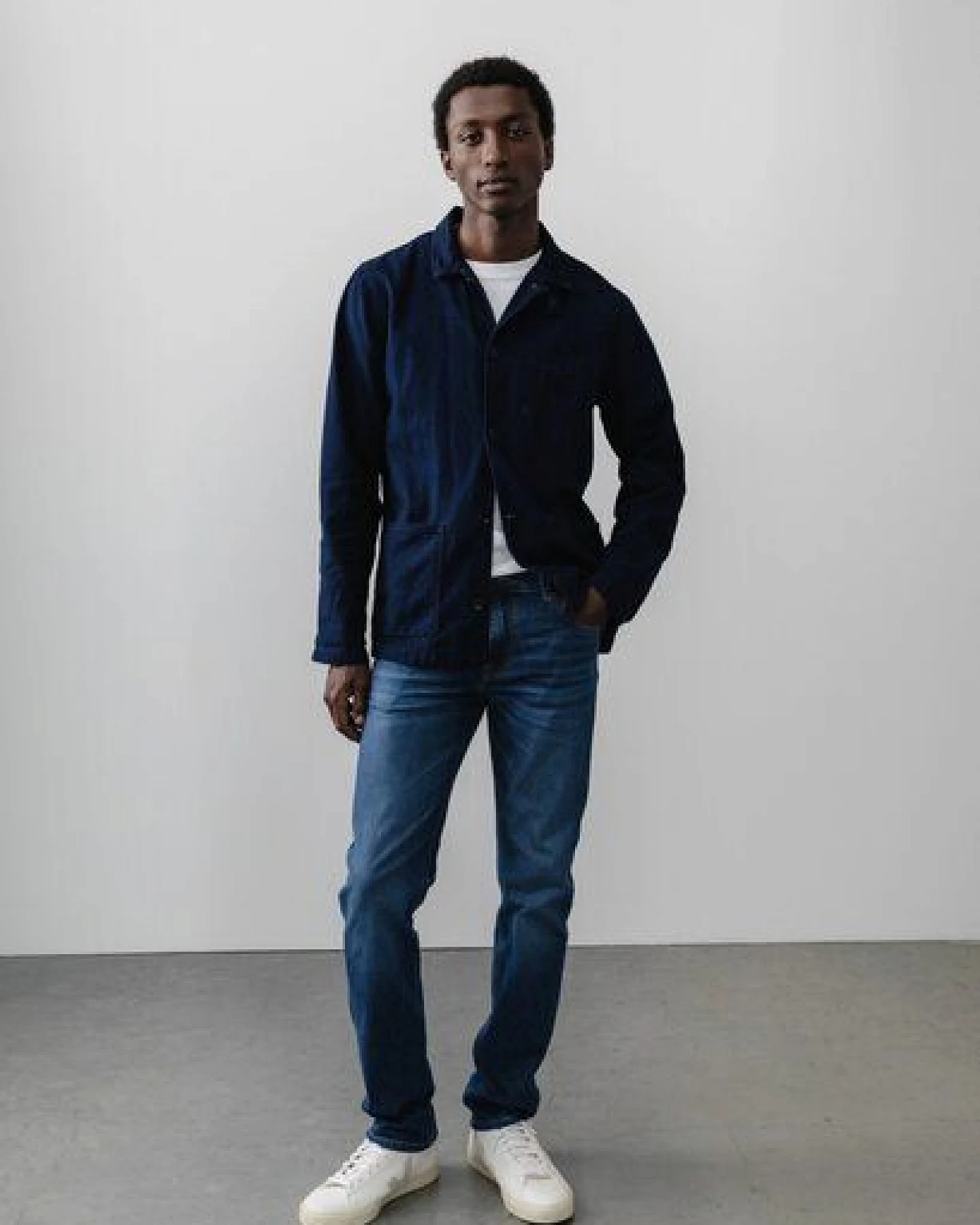 MUD Jeans Herren Jeans Straight Leg "Bryce - Authentic Indigo" – Ansicht 4