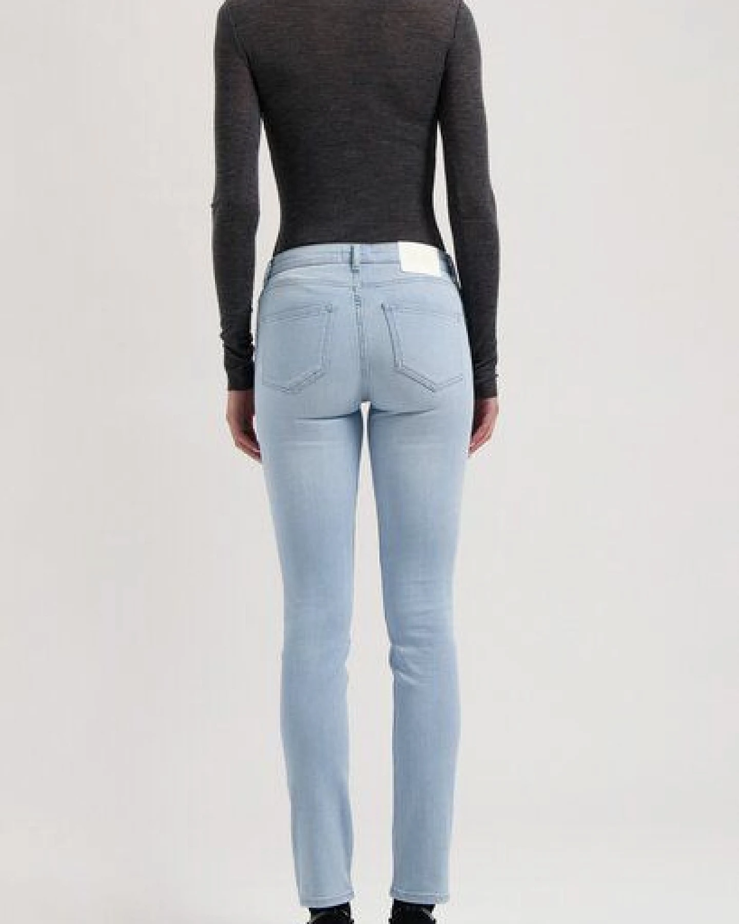 MUD Jeans Damen Jeans Slim Fit "Faye - Sunny Stone" – Ansicht 2