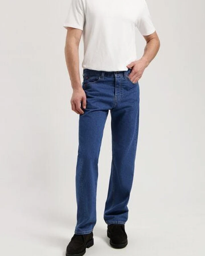 MUD Jeans Herren Jeans Loose Fit "Alex - Medium Stone"
