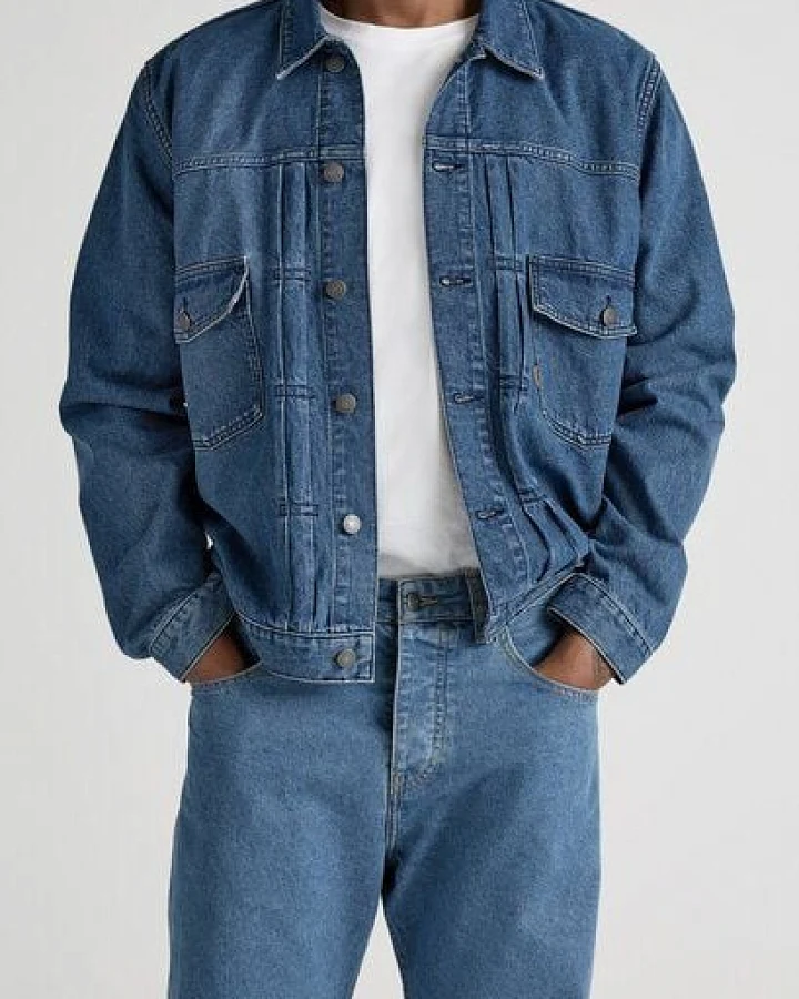 MUD Jeans Herren Jacke "Benny - Medium Stone"