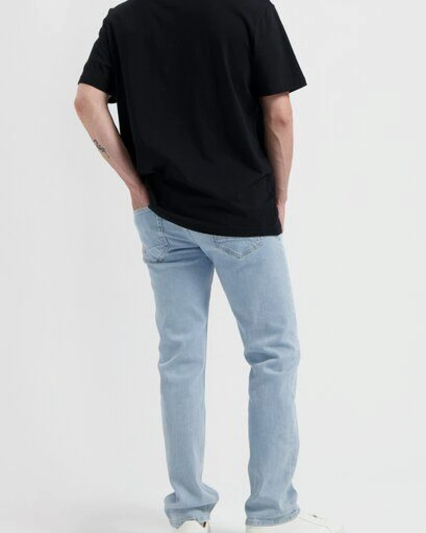 MUD Jeans Herren Jeans Straight Leg "Bryce - Light Stone" – Ansicht 3