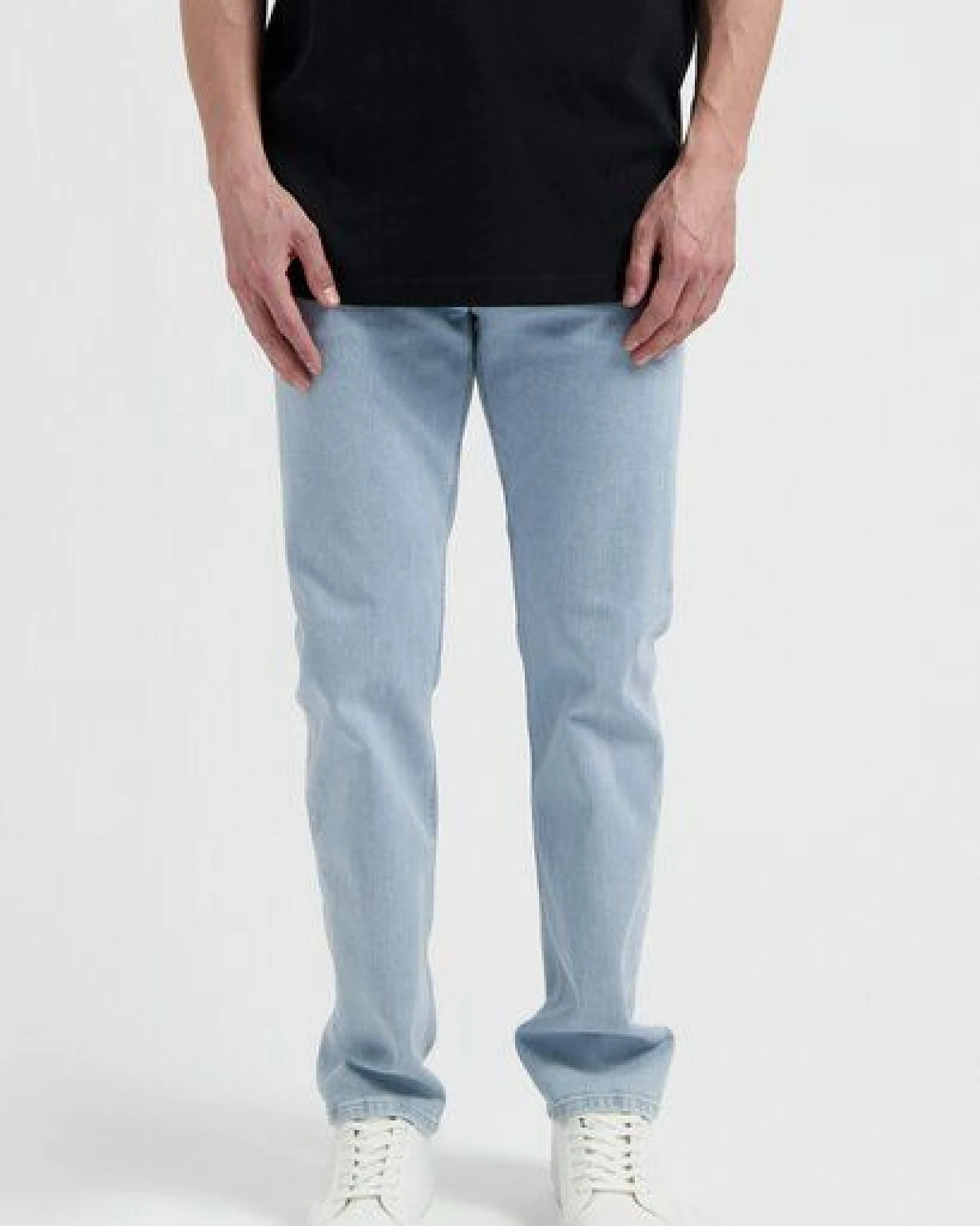 MUD Jeans Herren Jeans Straight Leg "Bryce - Light Stone" – Ansicht 4