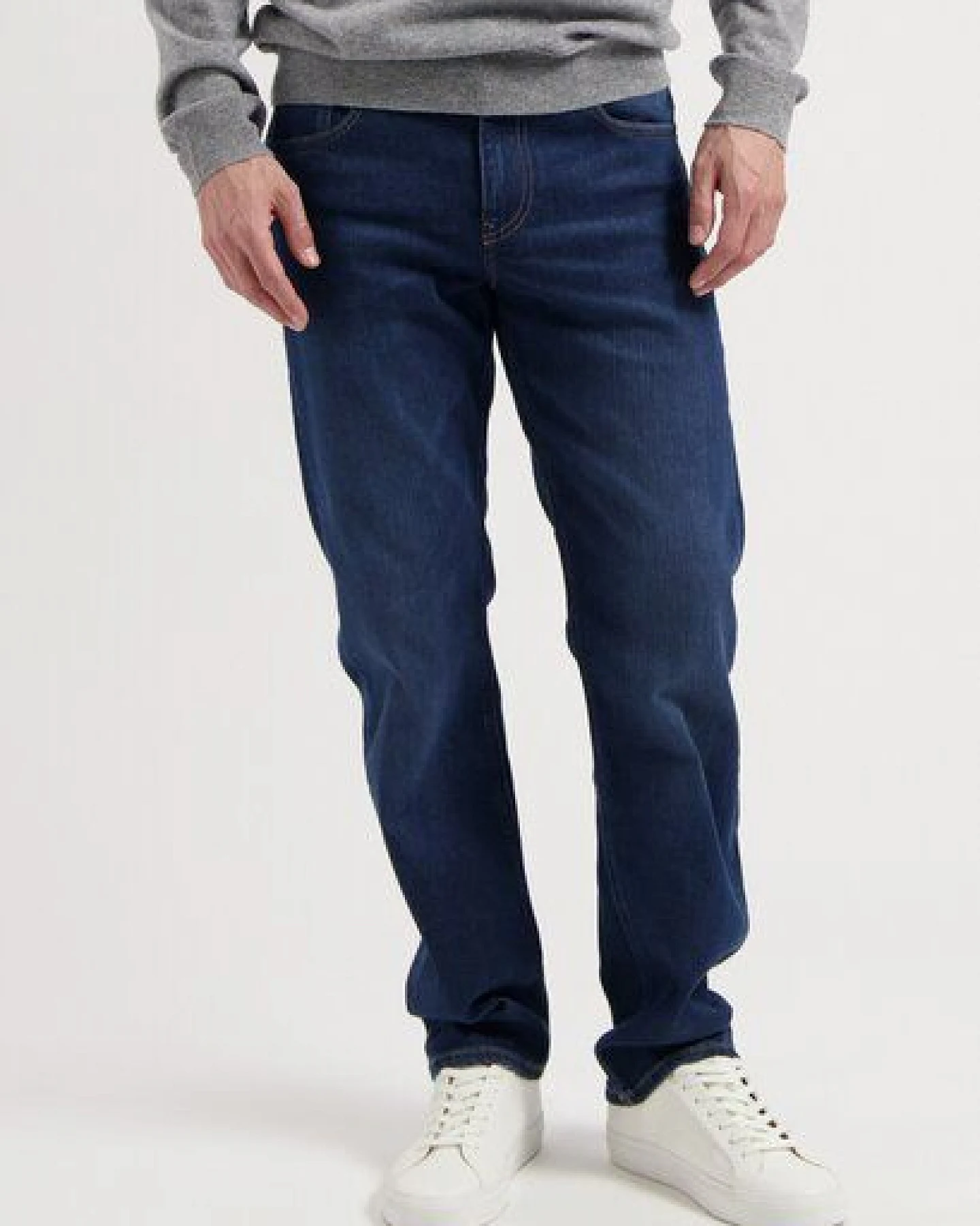 MUD Jeans Herren Jeans Straight Leg "Bryce - Medium Dark" – Ansicht 4
