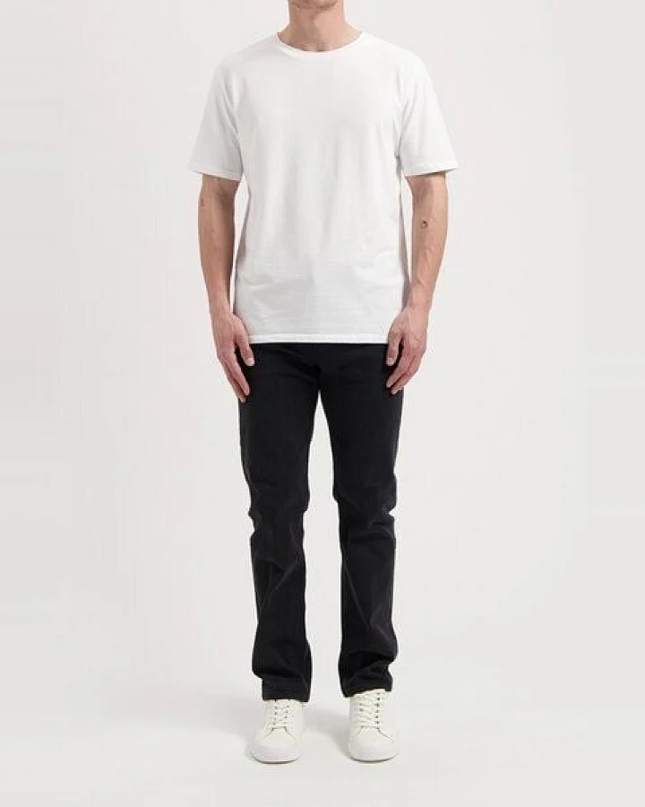 MUD Jeans Herren Jeans Straight Leg "Bryce - Stone Black"