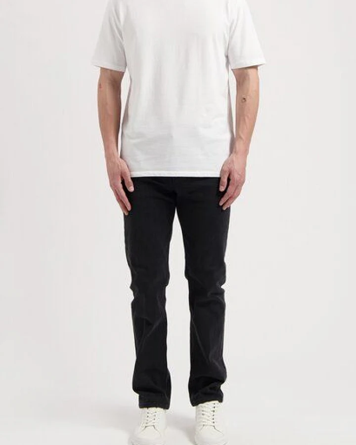 MUD Jeans Herren Jeans Straight Leg "Bryce - Stone Black"