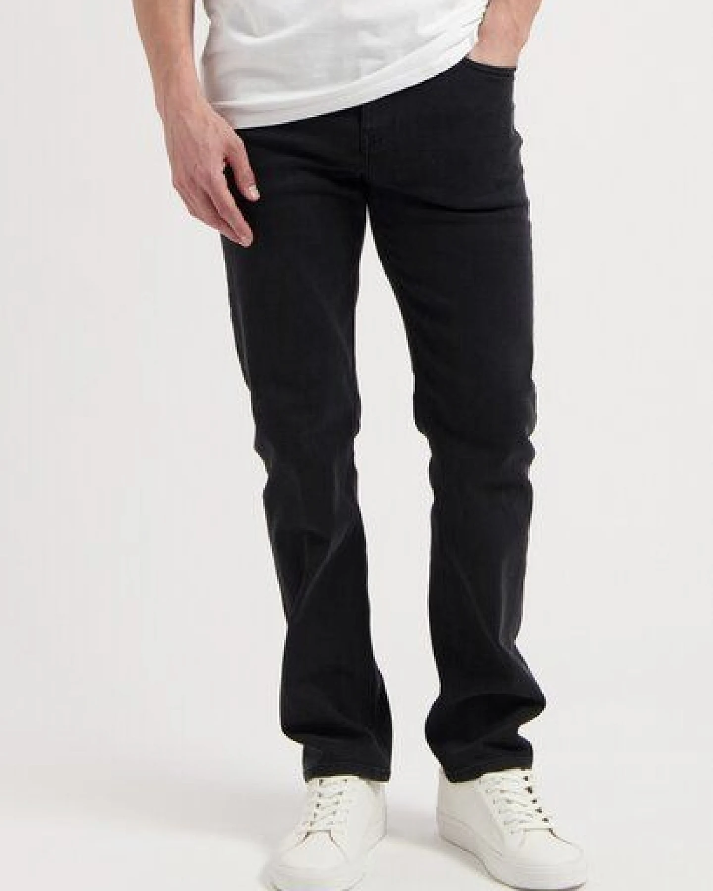 MUD Jeans Herren Jeans Straight Leg "Bryce - Stone Black" – Ansicht 4