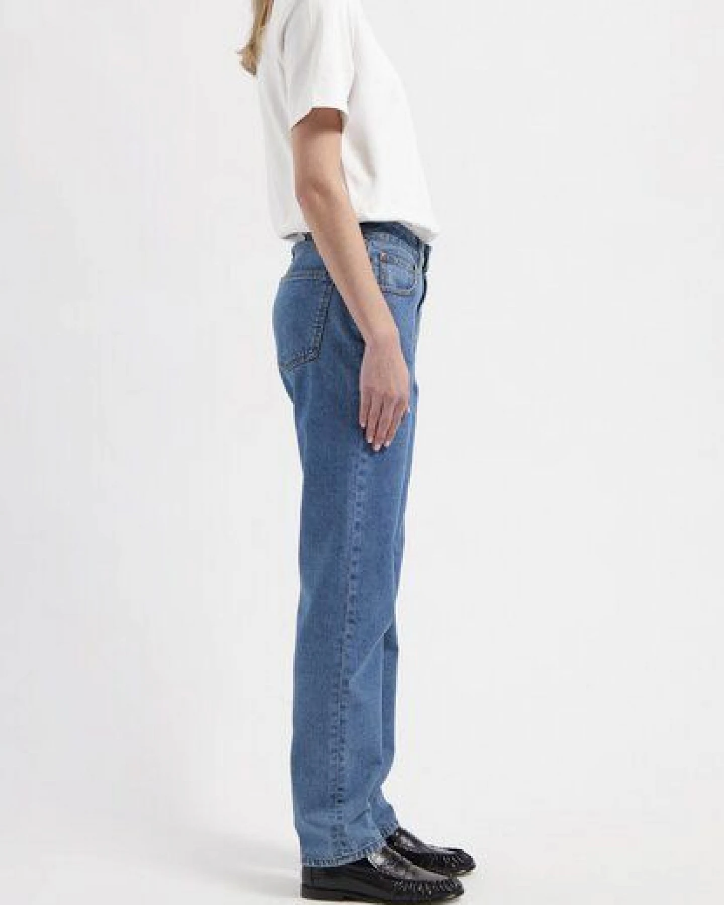 MUD Jeans Damen Jeans Straight Leg "Go - Stone Vintage" – Ansicht 2