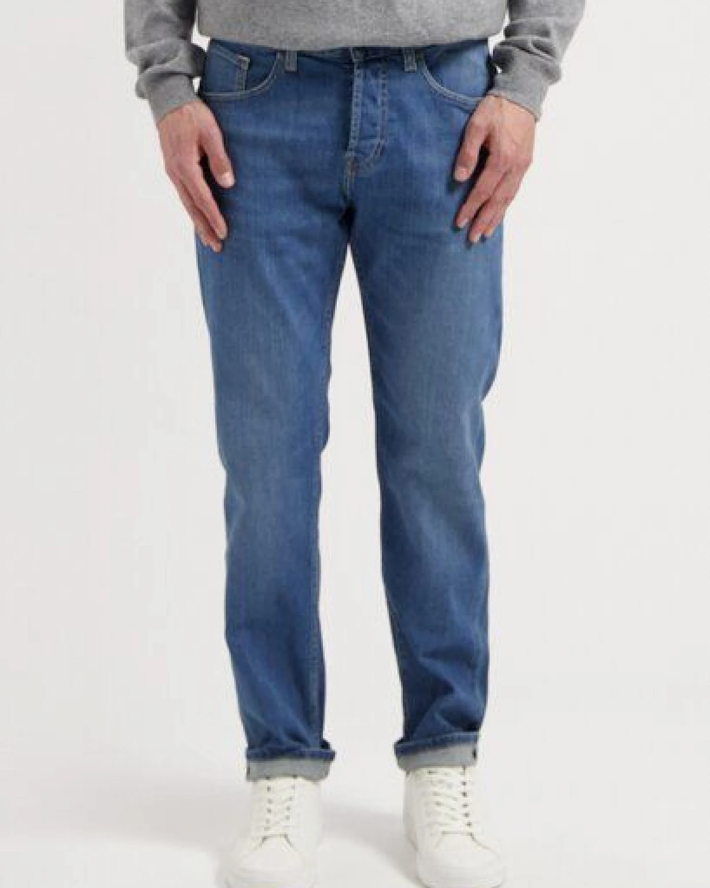 MUD Jeans Herren Jeans Tapered "Hank - Medium Heritage" – Ansicht 4