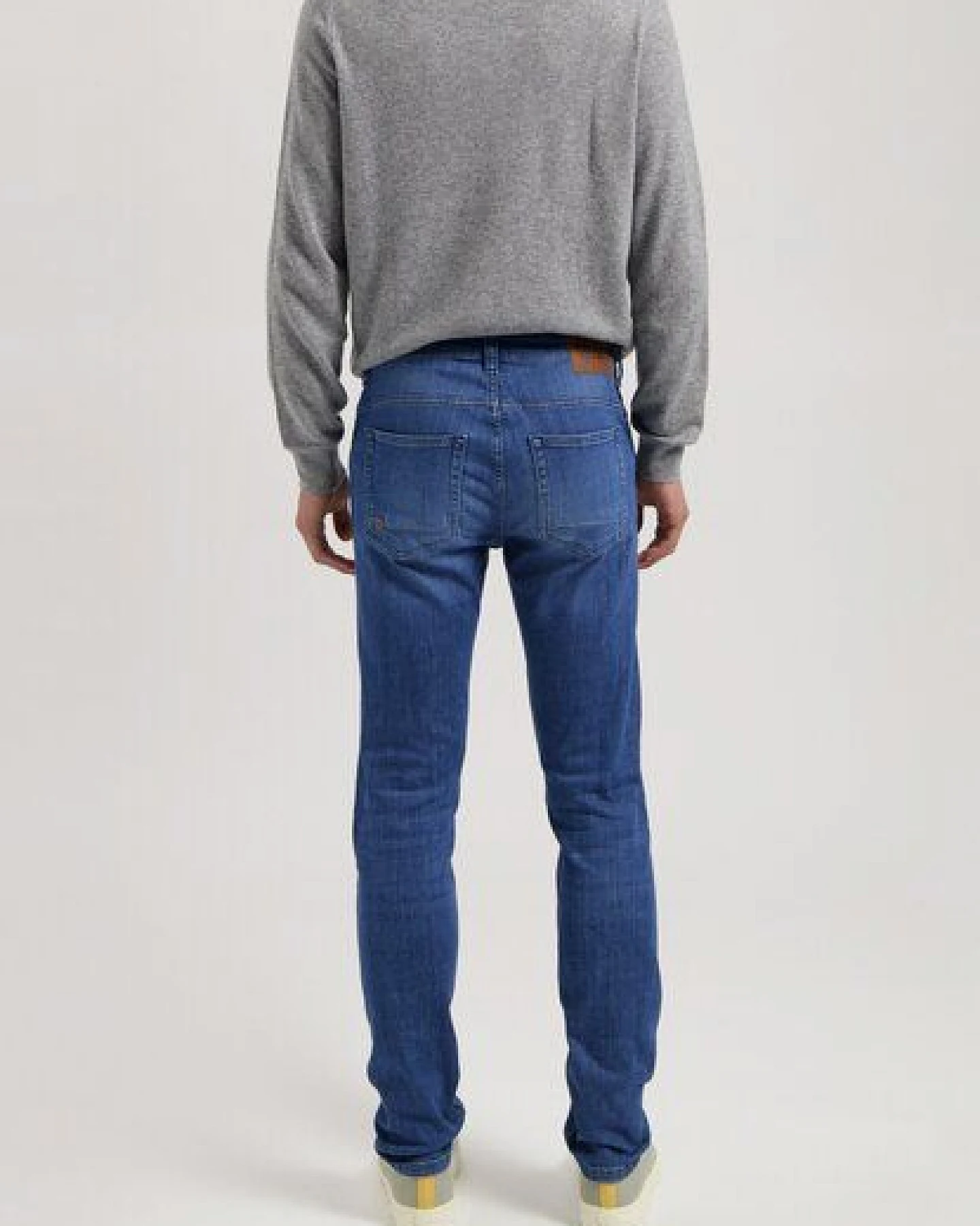 MUD Jeans Herren Jeans Slim Fit "Rick - Authentic Indigo" – Ansicht 3