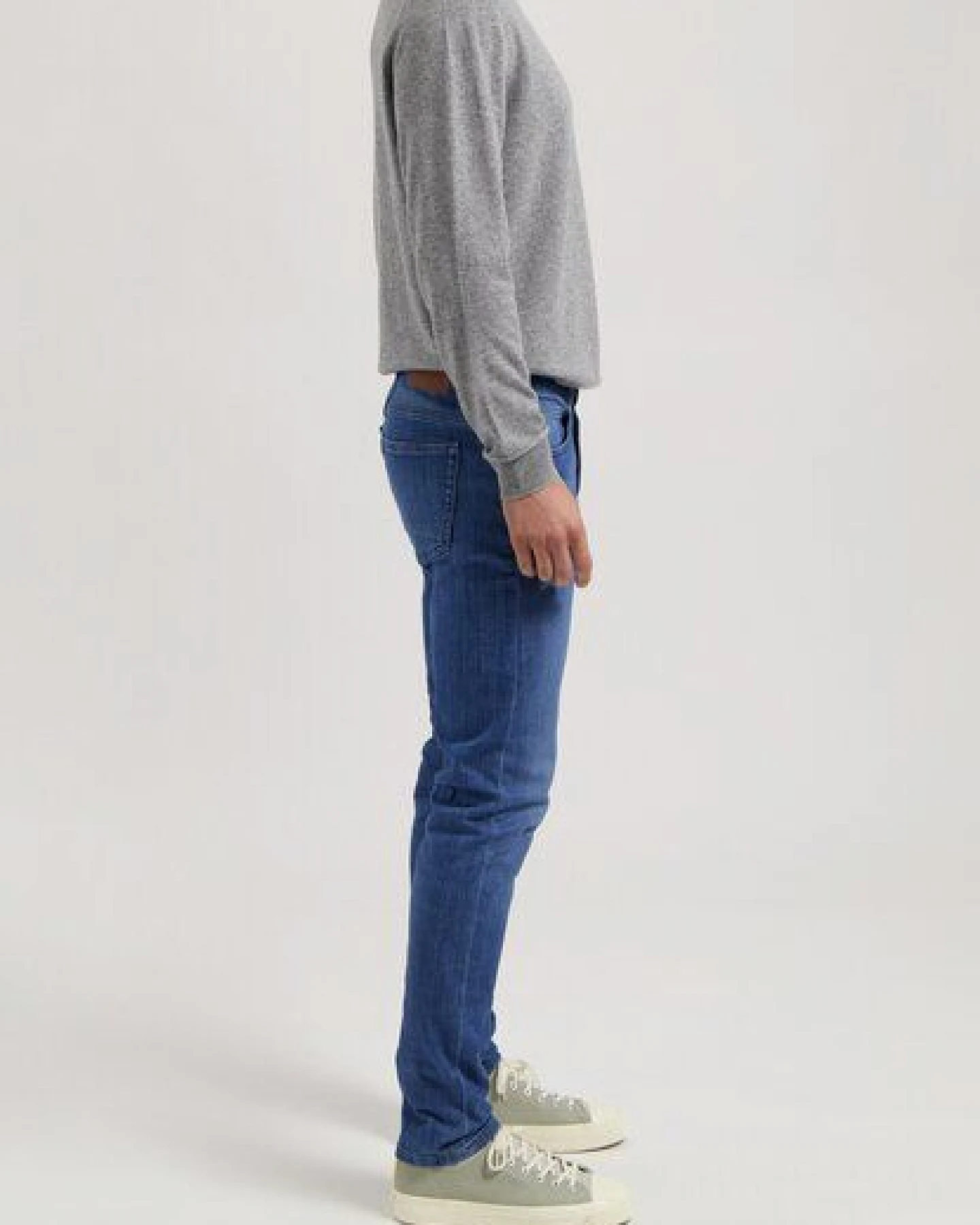 MUD Jeans Herren Jeans Slim Fit "Rick - Authentic Indigo" – Ansicht 2