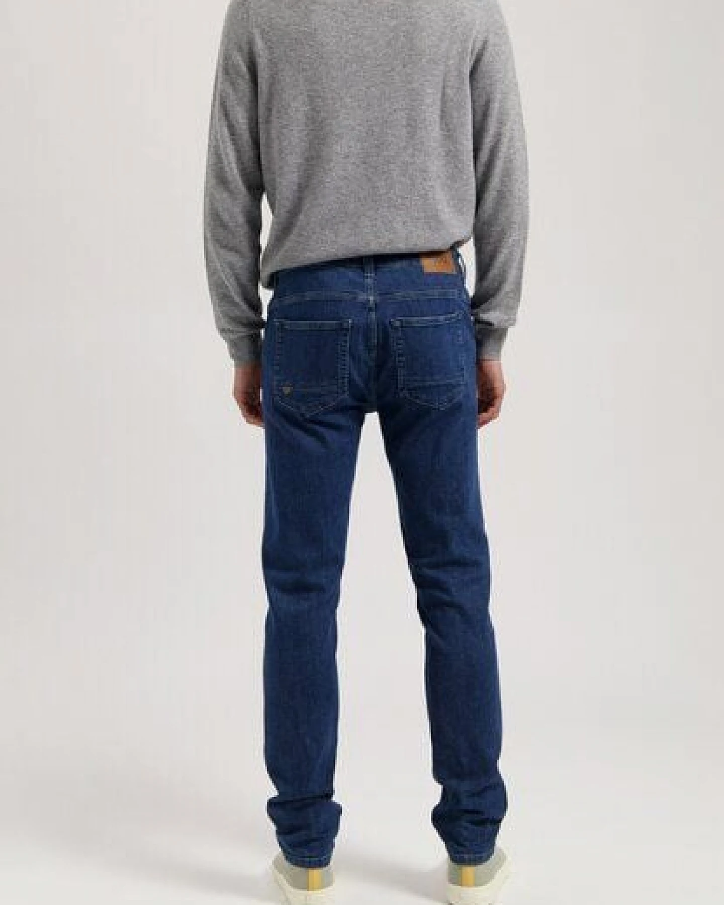 MUD Jeans Herren Jeans Slim Fit "Rick - Stone Indigo" – Ansicht 3