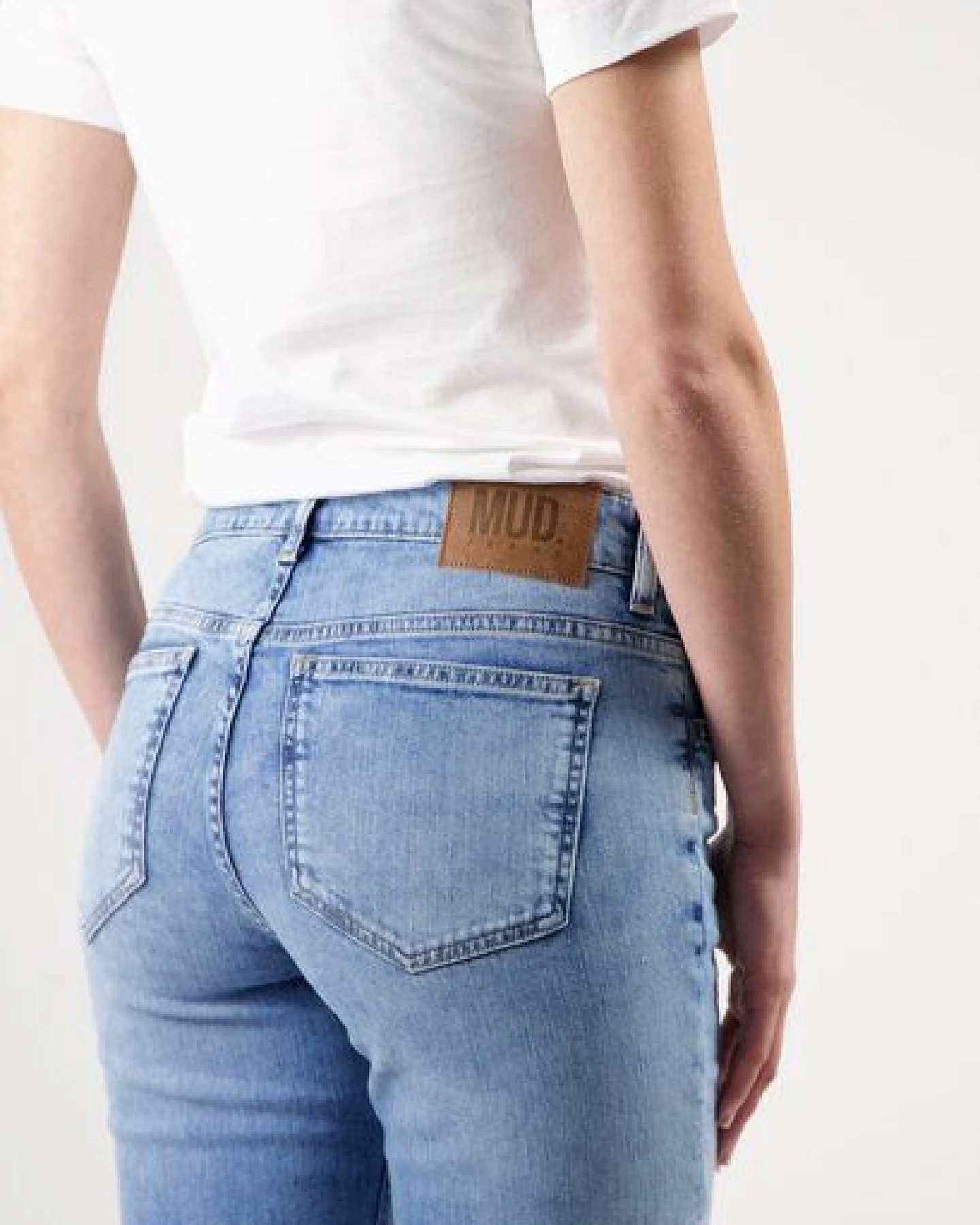 MUD Jeans Damen Jeans Skinny Fit "Skyler - Original Stone" – Ansicht 4