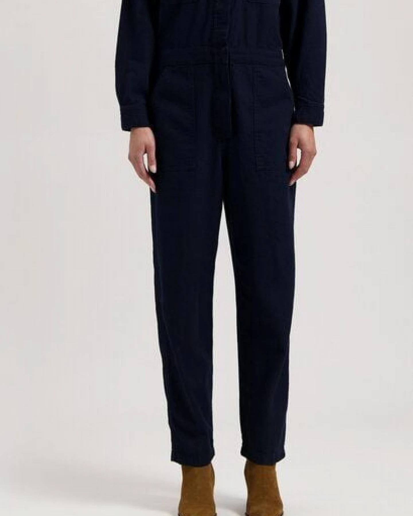 MUD Jeans Damen Jumpsuit "Uma - Onyx Dry" – Ansicht 4