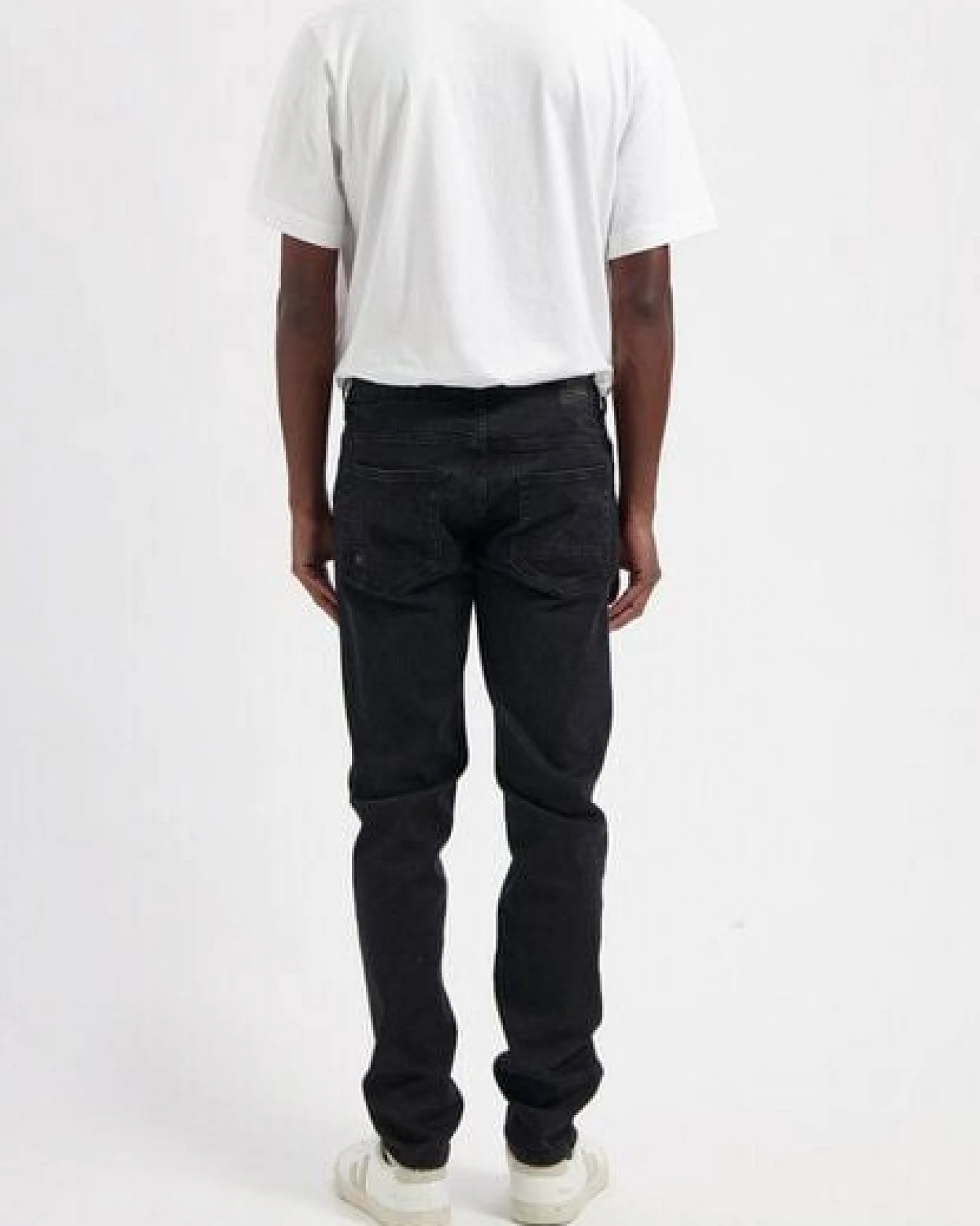 MUD Jeans Herren Jeans Tapered "Dunn - Stone Black" – Ansicht 3